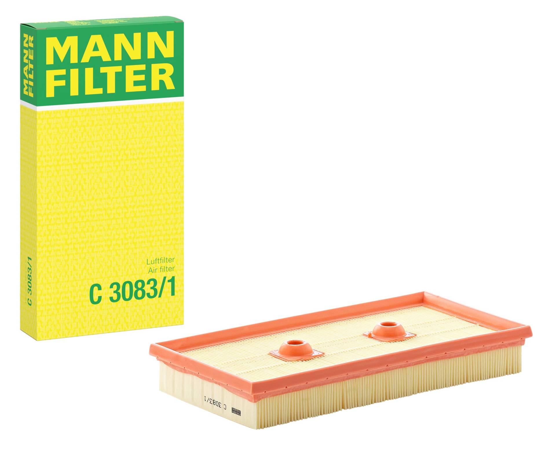 MANN-FILTER C 3083/1 Luftfilter – Für PKW von MANN-FILTER
