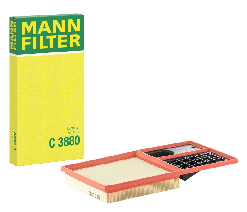 MANN-FILTER C 3880 Luftfilter – Für PKW von MANN-FILTER