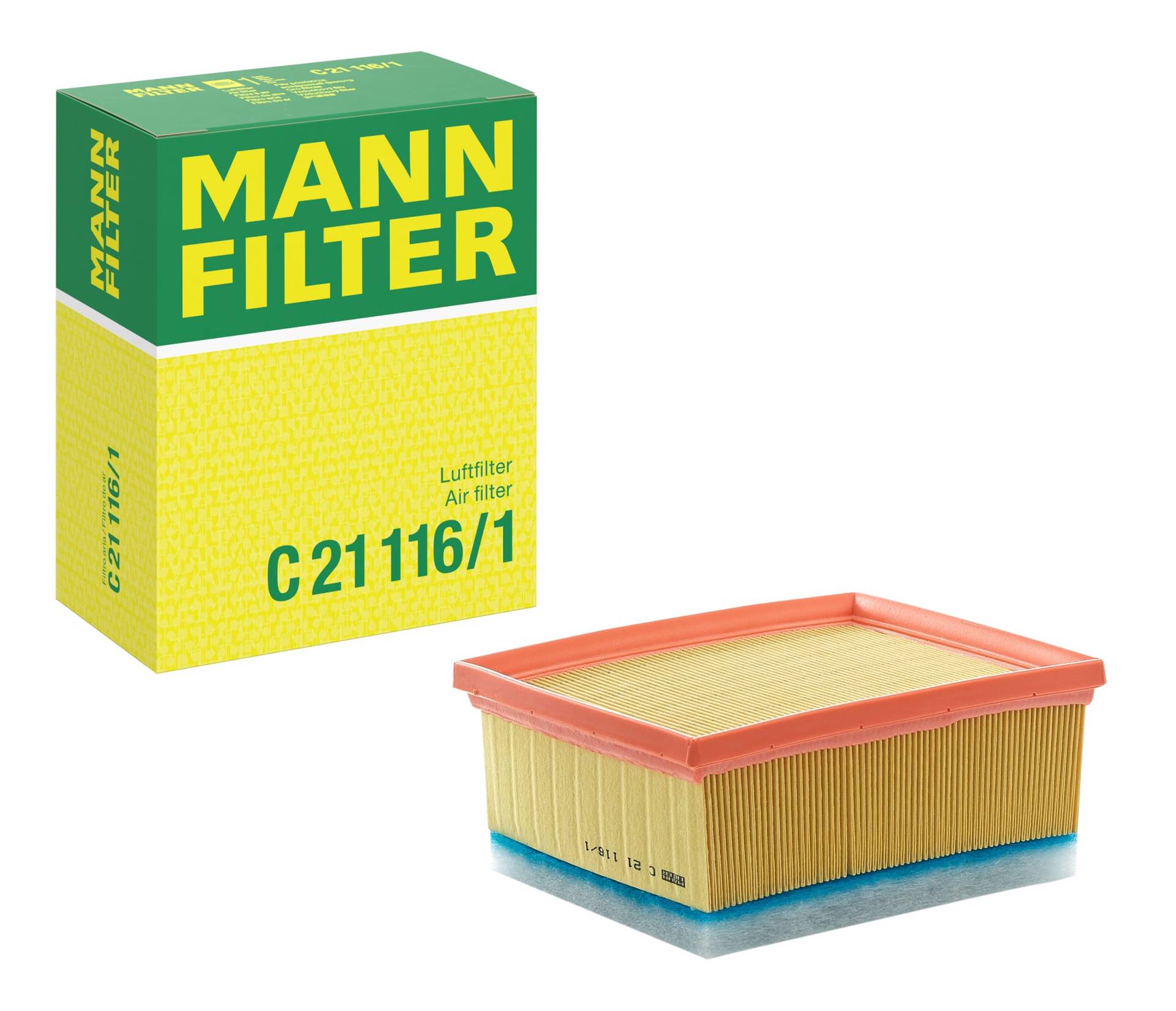 MANN-FILTER C 21 116/1 Luftfilter – Für PKW von MANN-FILTER