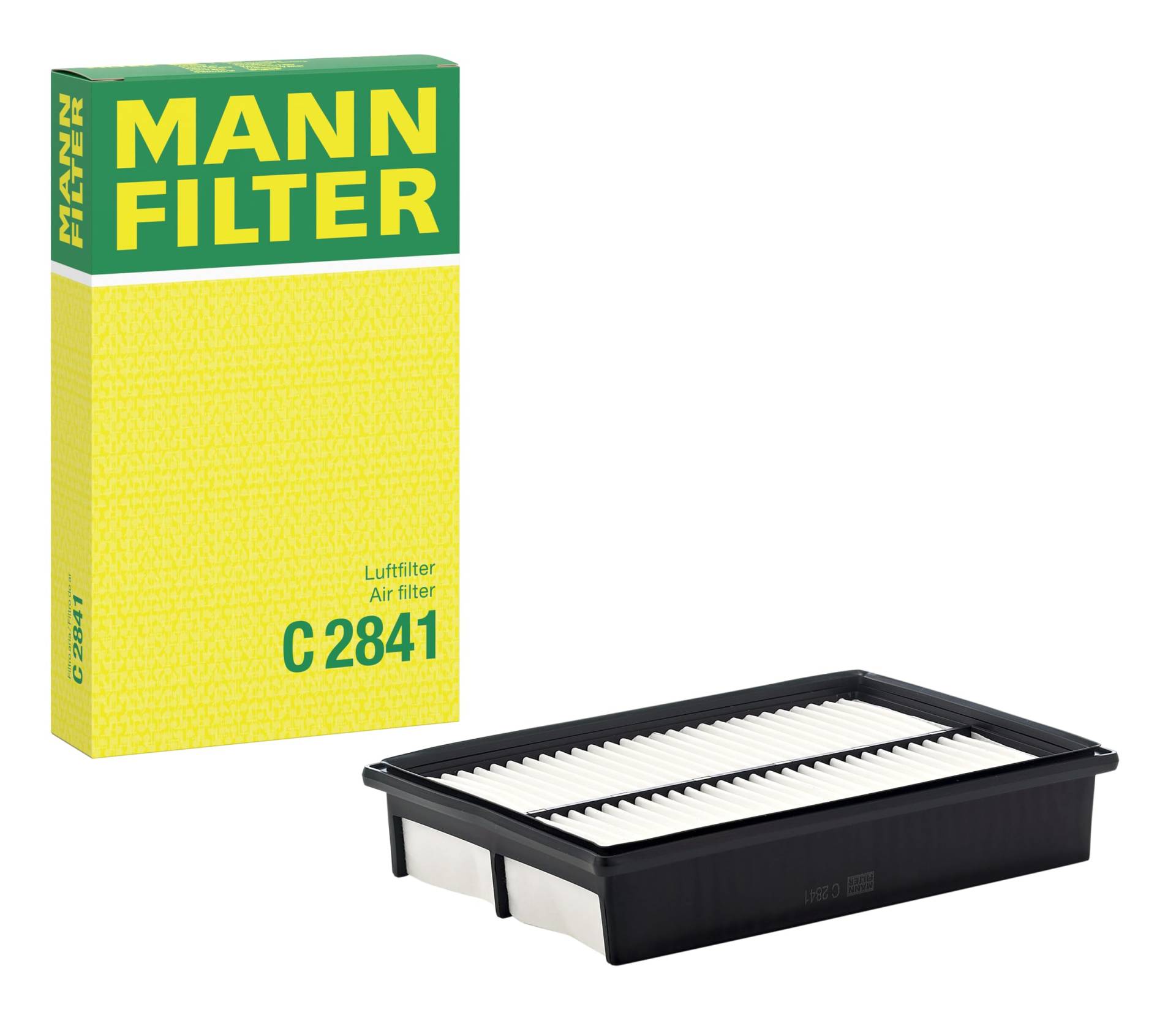 MANN-FILTER C 2841 Luftfilter – Für PKW von MANN-FILTER