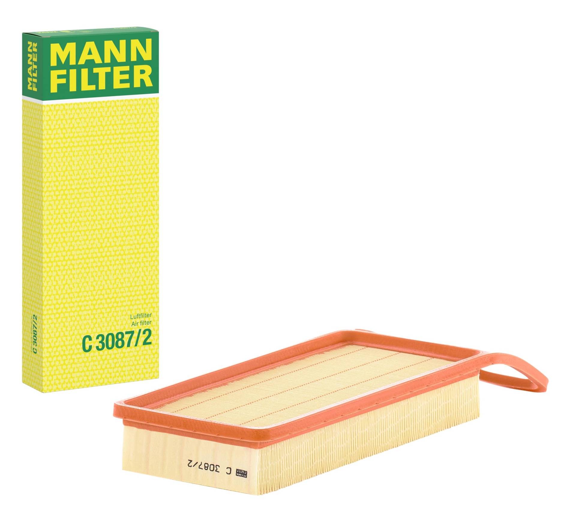 MANN-FILTER C 3087/2 Luftfilter – Für PKW von MANN-FILTER