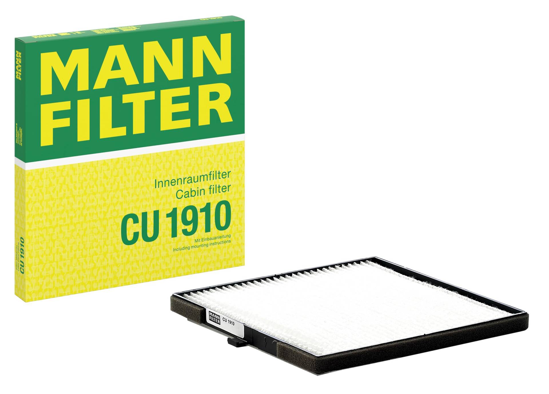 MANN-FILTER CU 1910 Innenraumfilter – Für PKW von MANN-FILTER