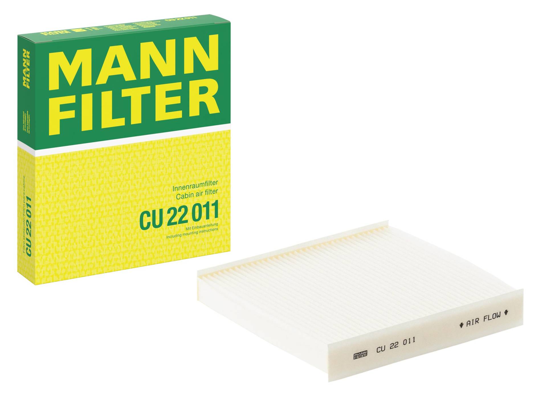 MANN-FILTER CU 22 011 Innenraumfilter – Für PKW von MANN-FILTER