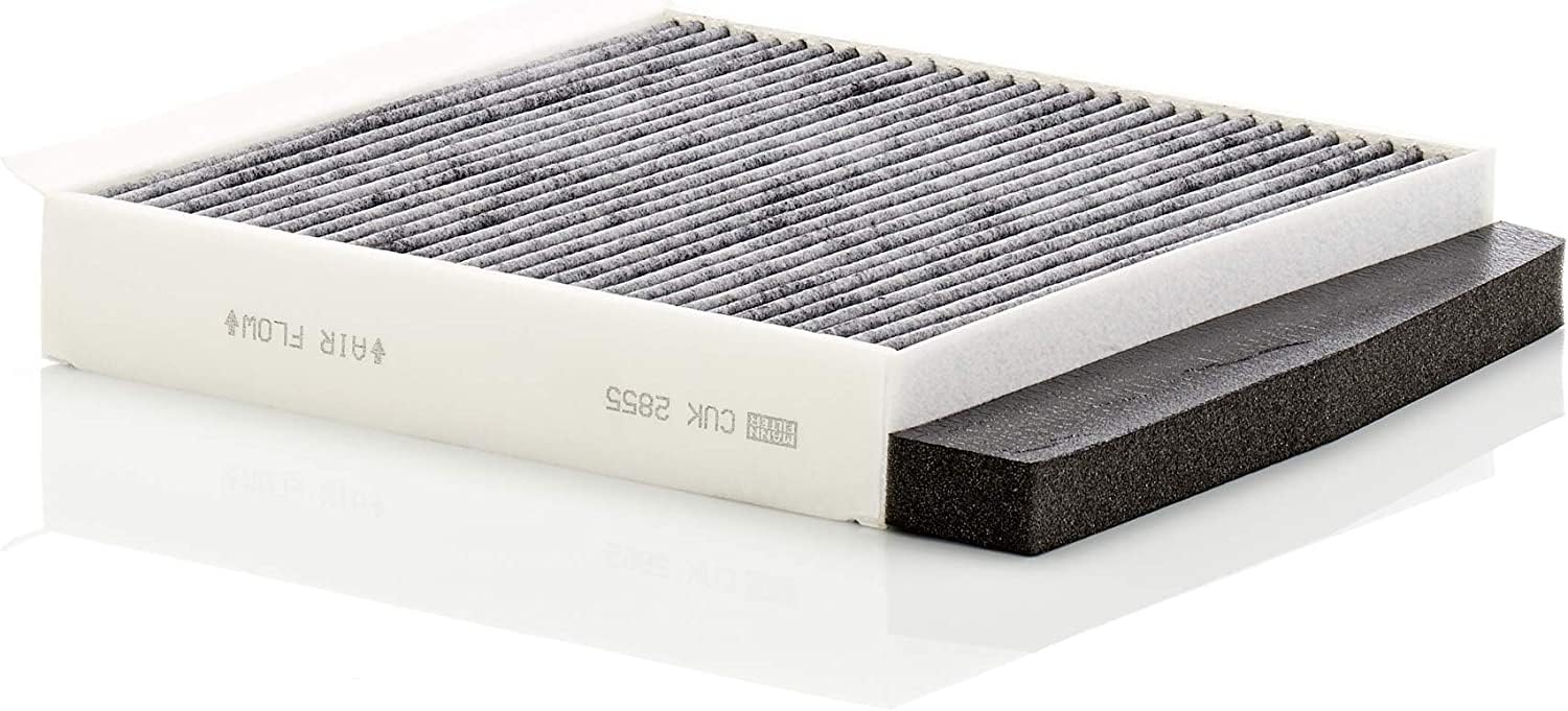 MANN-FILTER CUK 2855 Innenraumfilter – Pollenfilter mit Aktivkohle für PKW MANN-FILTER CUK 2855 Innenraumfilter – Pollenfilter mit Aktivkohle für PKW von MANN-FILTER