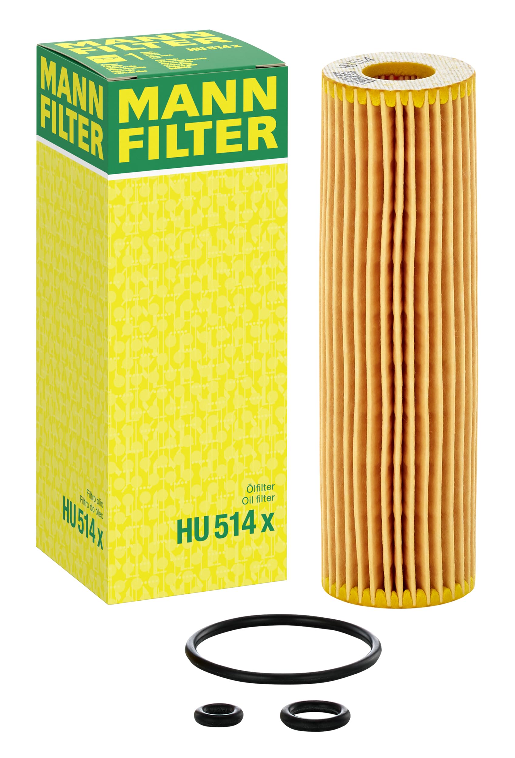 MANN-FILTER HU 514x - Juego de filtros de aceite con junta/juego de juntas Filtro de aceite – Para automóviles MANN-FILTER HU 514x - Juego de filtros de aceite con junta/juego de juntas Filtro de aceite – Para automóviles von MANN-FILTER