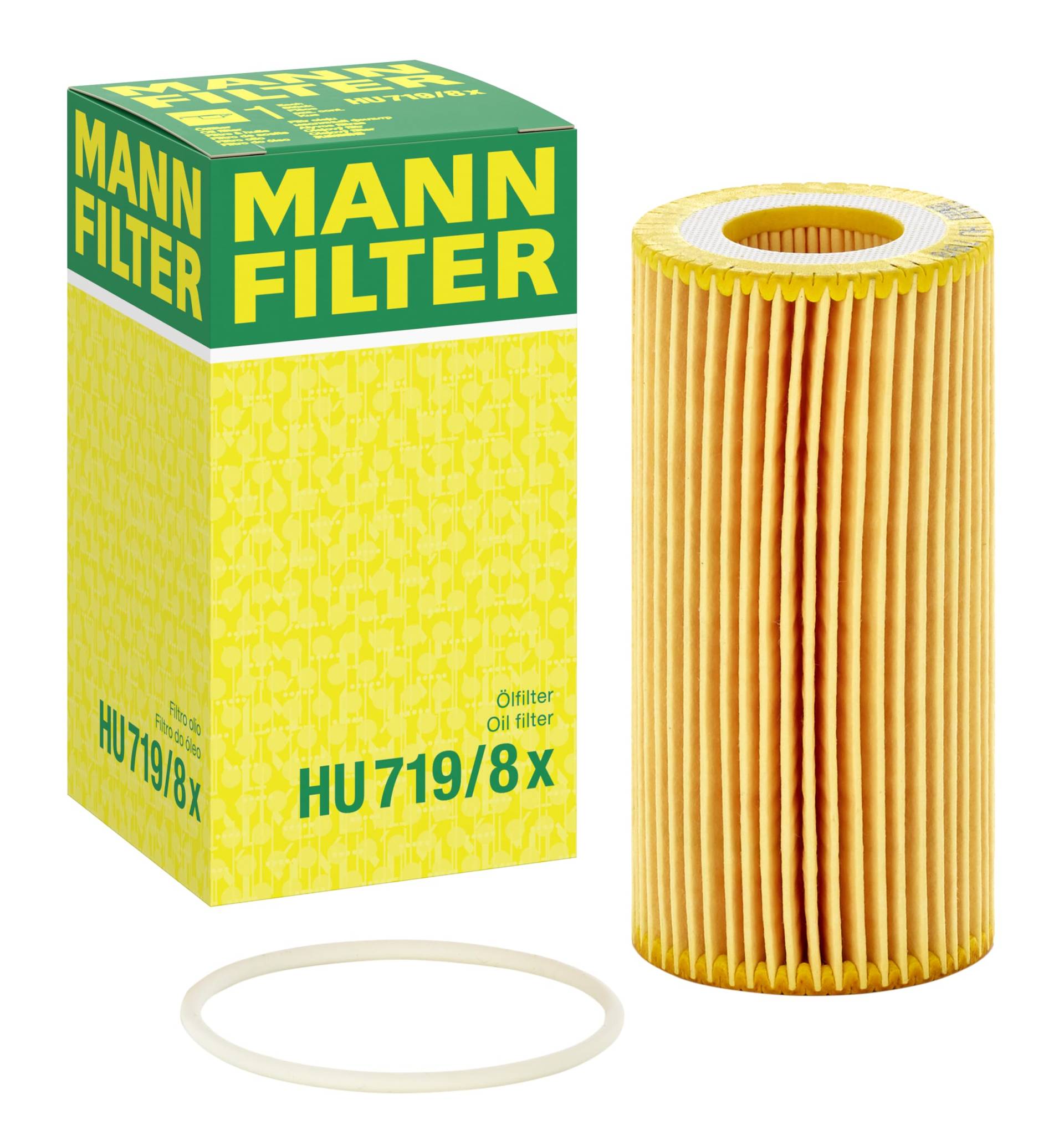 MANN-FILTER HU 719/8 X Ölfilter – Ölfilter Satz mit Dichtung/Dichtungssatz – Für PKW MANN-FILTER HU 719/8 X Ölfilter – Ölfilter Satz mit Dichtung/Dichtungssatz – Für PKW von MANN-FILTER