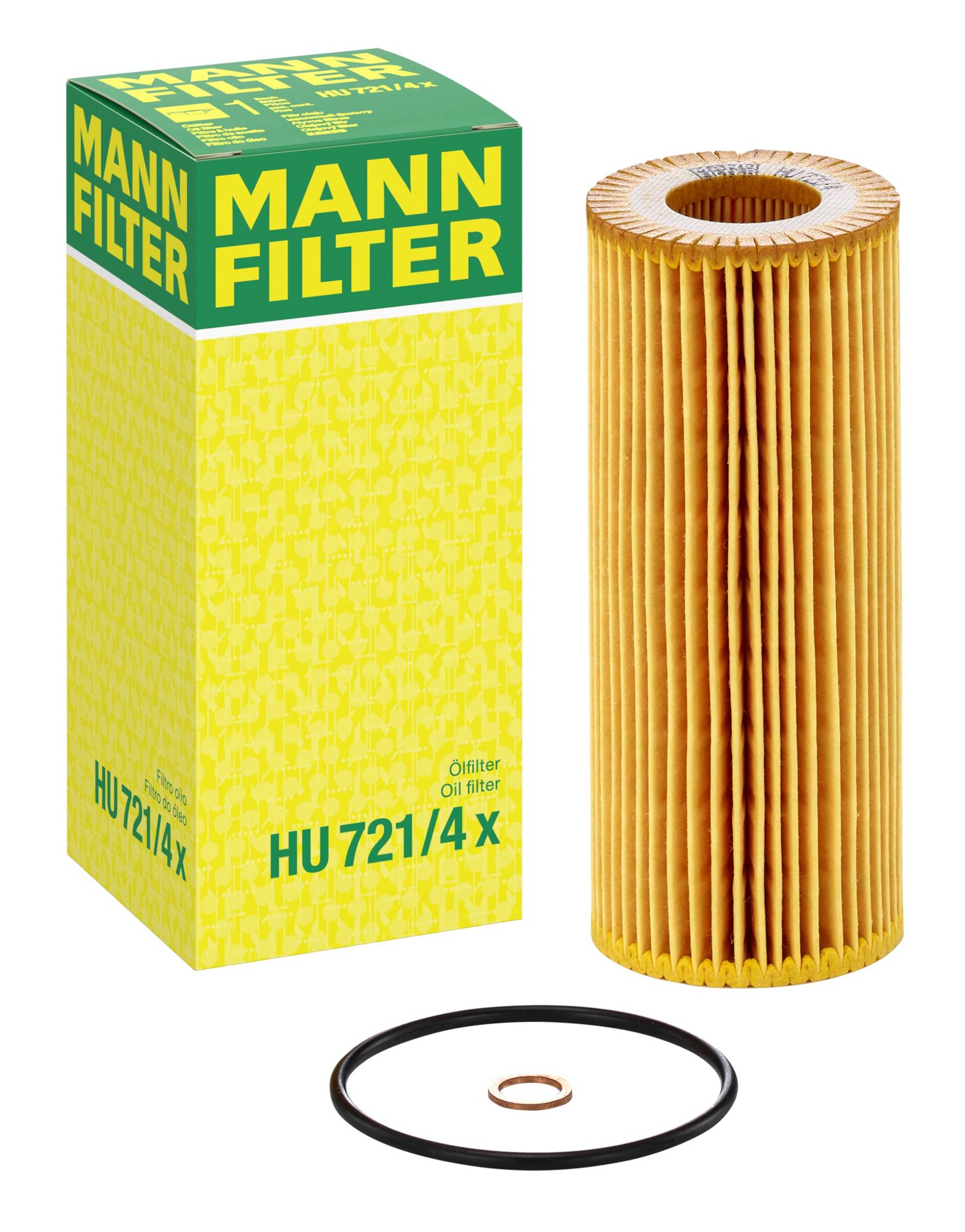 MANN-FILTER HU 721/4 X Ölfilter – Ölfilter Satz mit Dichtung/Dichtungssatz – Für PKW MANN-FILTER HU 721/4 X Ölfilter – Ölfilter Satz mit Dichtung/Dichtungssatz – Für PKW von MANN-FILTER