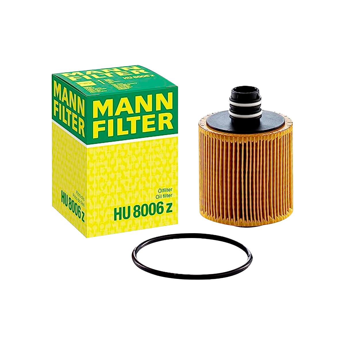 MANN-FILTER HU 8006 z Ölfilter – Ölfilter Satz mit Dichtung / Dichtungssatz – Für PKW von MANN-FILTER