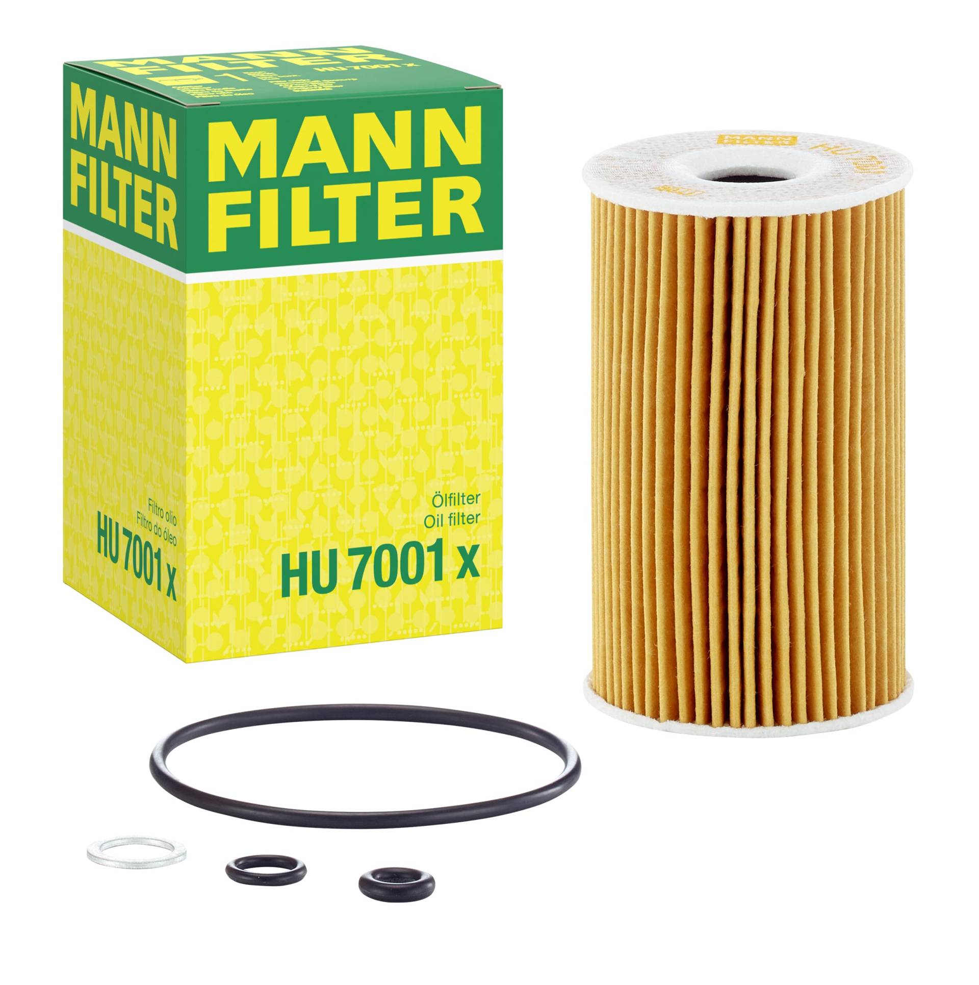 MANN-FILTER HU 7001 x Ölfilter – Ölfilter Satz mit Dichtung / Dichtungssatz – Für PKW MANN-FILTER HU 7001 x Ölfilter – Ölfilter Satz mit Dichtung / Dichtungssatz – Für PKW von MANN-FILTER