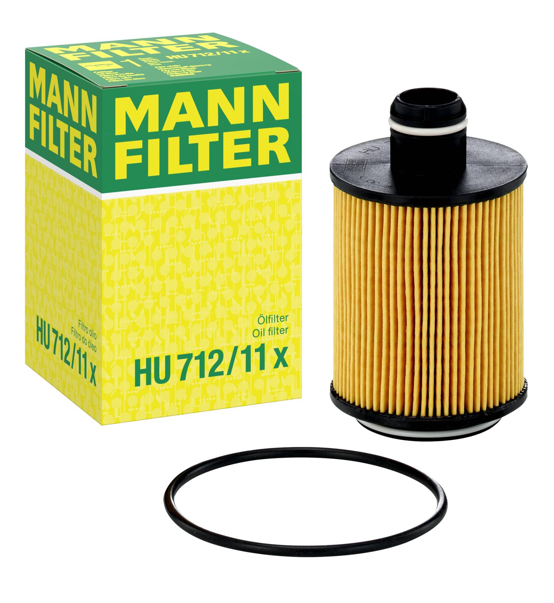 MANN-FILTER HU 712/11 x Ölfilter – Ölfilter Satz mit Dichtung / Dichtungssatz – Für PKW MANN-FILTER HU 712/11 x Ölfilter – Ölfilter Satz mit Dichtung / Dichtungssatz – Für PKW von MANN-FILTER