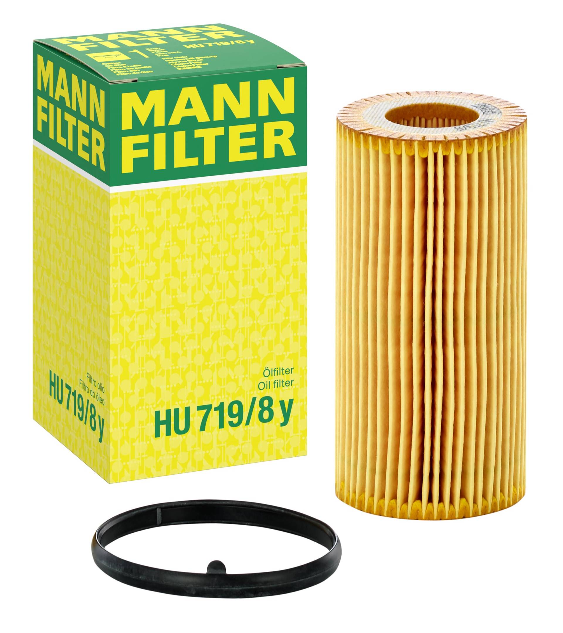 MANN-FILTER HU 719/8 y Ölfilter - für Pkw + Transporter MANN-FILTER HU 719/8 y Ölfilter - für Pkw + Transporter von MANN-FILTER
