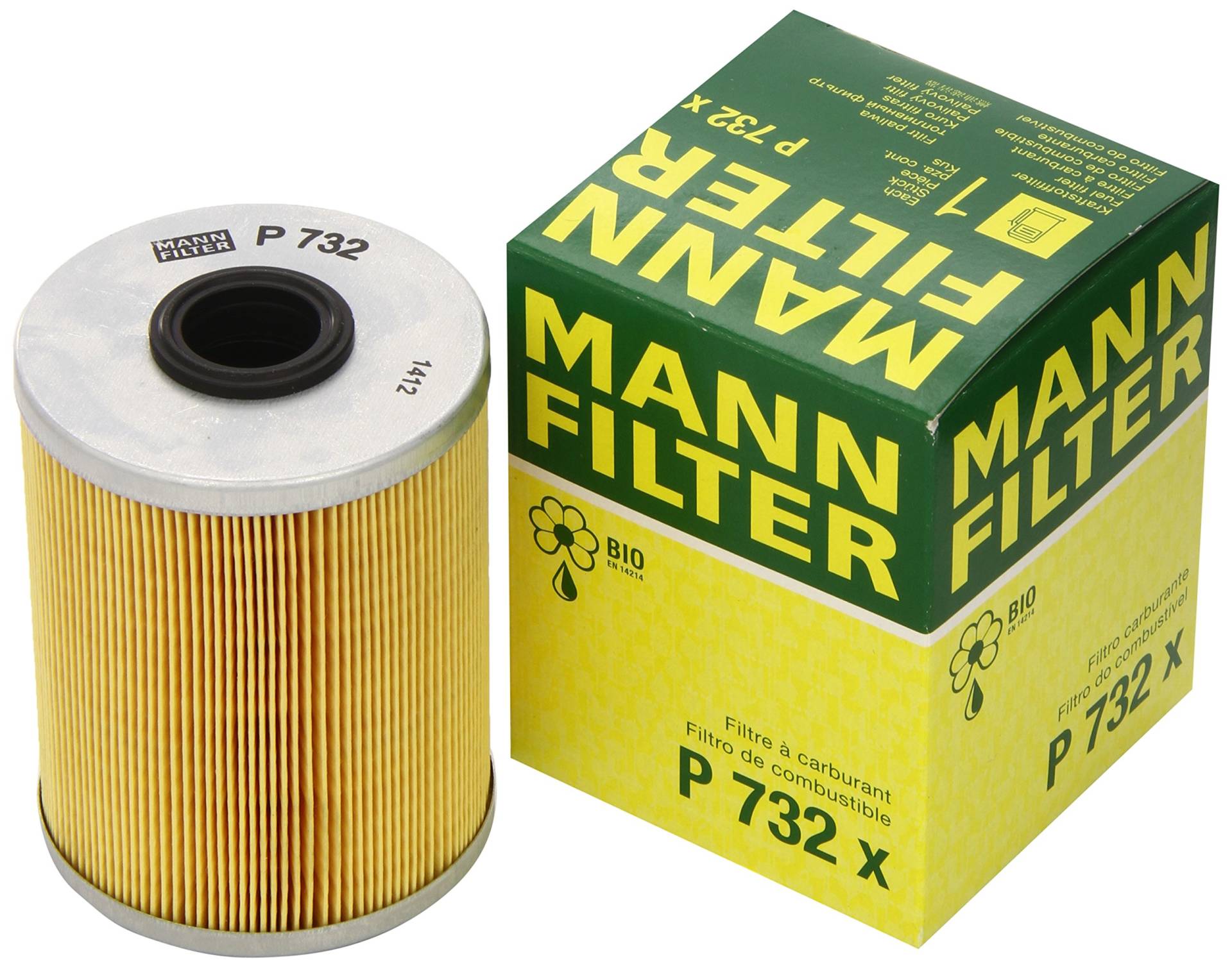 MANN-FILTER P 732 x Kraftstofffilter von MANN-FILTER