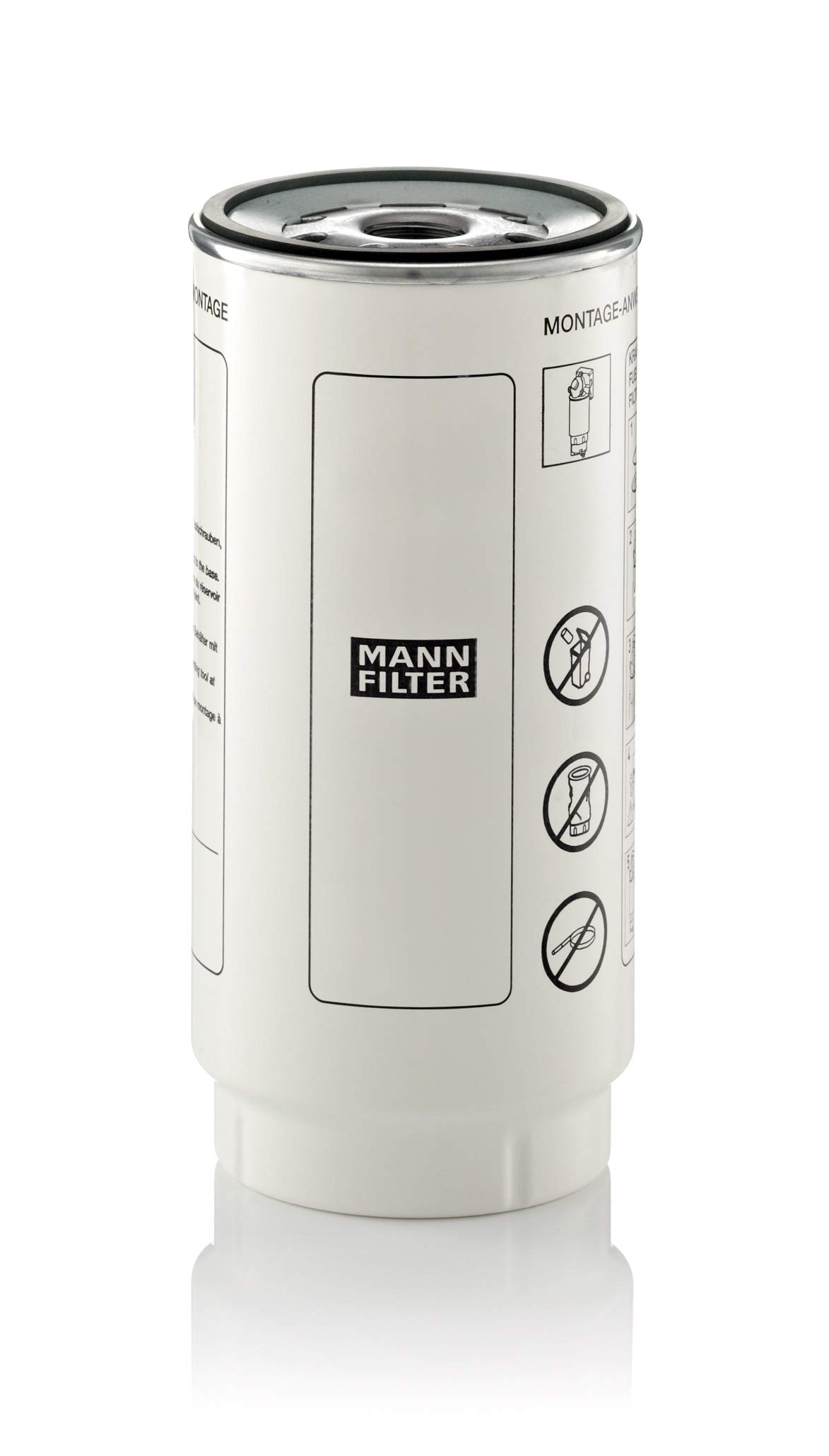 MANN-FILTER PL 420/7 x Kraftstofffilter Satz mit Dichtung / Dichtungssatz Kraftstofffilter – Für Nutzfahrzeug von MANN-FILTER
