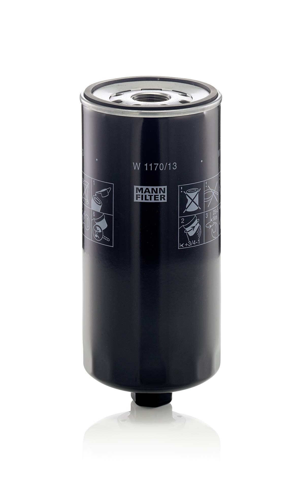 MANN-FILTER W 1170/13 - Schmierölwechselfilter Ölfilter – Für Industrie, Land- und Baumaschinen MANN-FILTER W 1170/13 - Schmierölwechselfilter Ölfilter – Für Industrie, Land- und Baumaschinen von MANN-FILTER