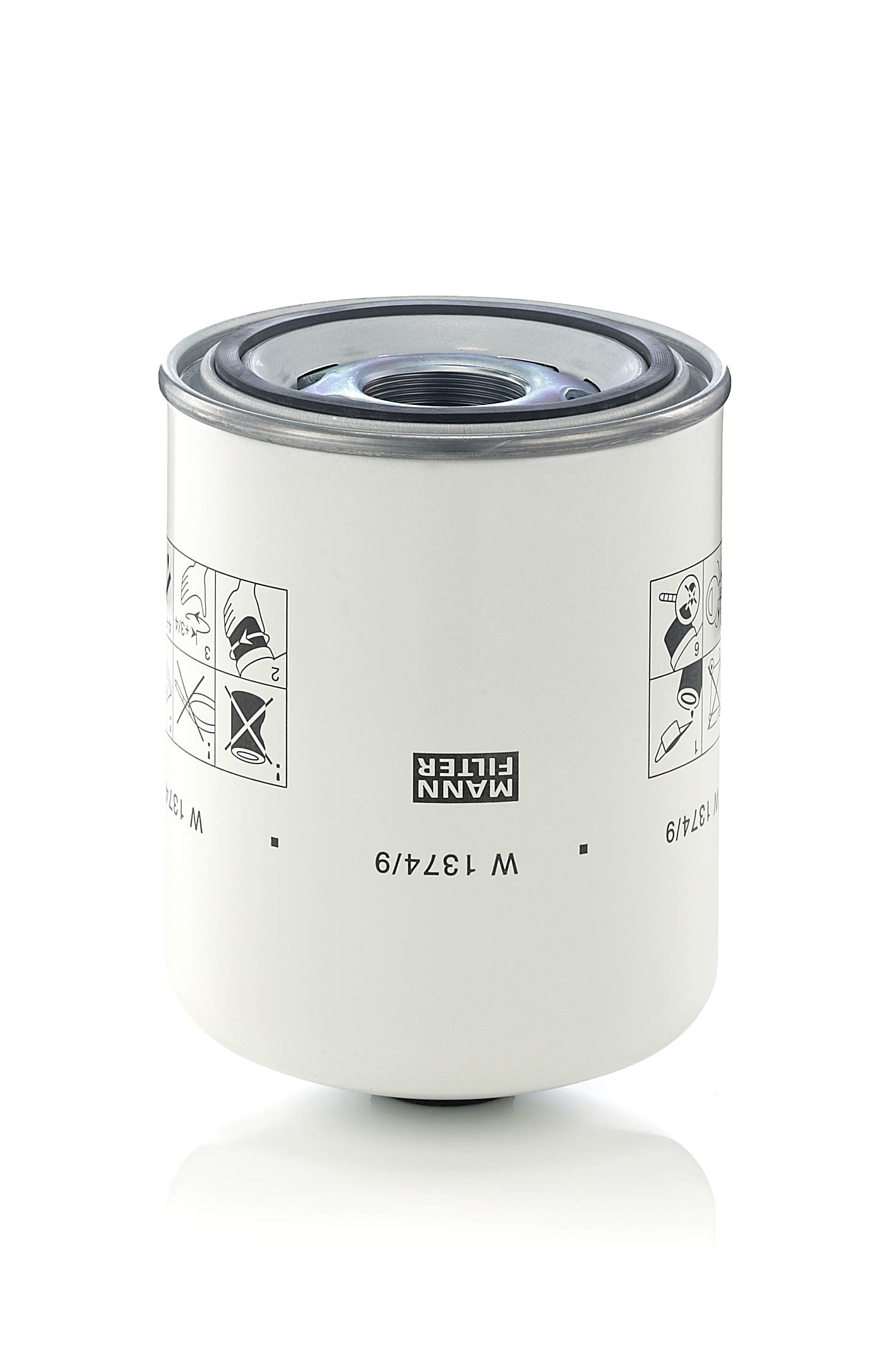 MANN-FILTER W 1374/9 Filtro de aceite – Filtro hidráulico Para automóviles y vehículos de utilidad MANN-FILTER W 1374/9 Filtro de aceite – Filtro hidráulico Para automóviles y vehículos de utilidad von MANN-FILTER