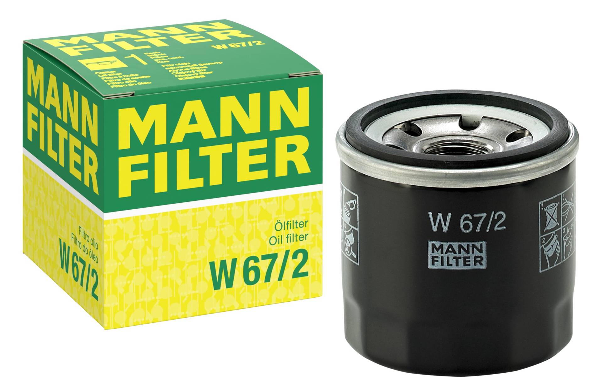 MANN-FILTER W 67/2 Ölfilter – Für PKW und Nutzfahrzeuge MANN-FILTER W 67/2 Ölfilter – Für PKW und Nutzfahrzeuge von MANN-FILTER