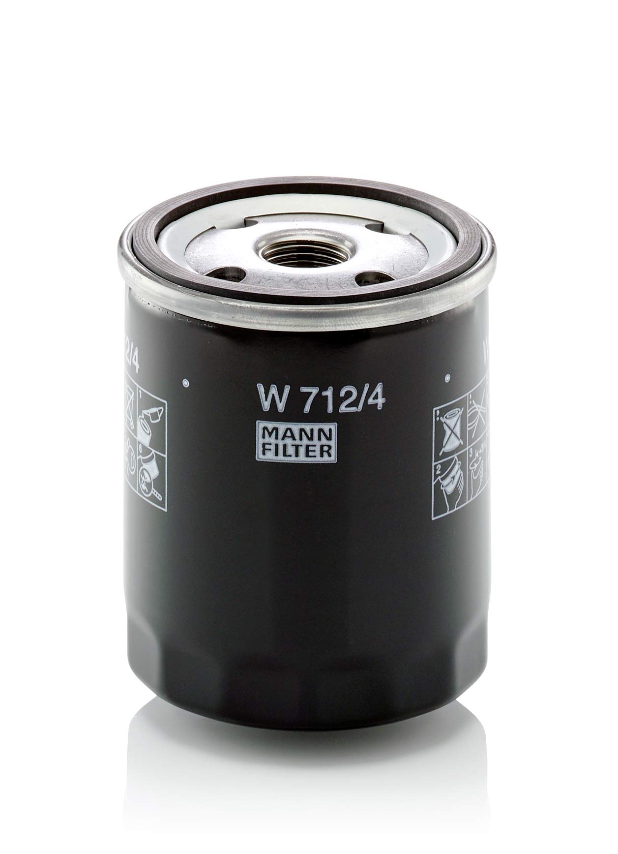MANN-FILTER W 712/4 - Schmierölwechselfilter Ölfilter – Für Industrie, Land- und Baumaschinen MANN-FILTER W 712/4 - Schmierölwechselfilter Ölfilter – Für Industrie, Land- und Baumaschinen von MANN-FILTER