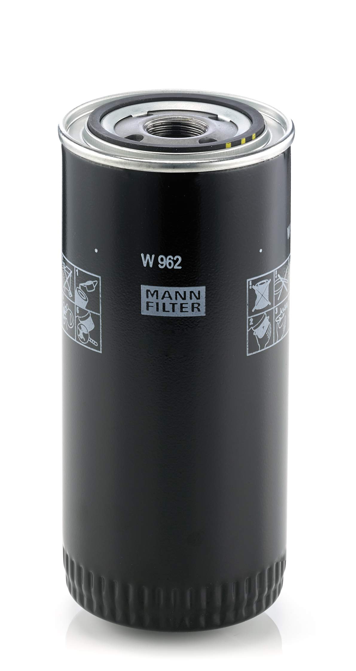 MANN-FILTER W 962 - Schmierölwechselfilter Ölfilter – Für Industrie, Land- und Baumaschinen MANN-FILTER W 962 - Schmierölwechselfilter Ölfilter – Für Industrie, Land- und Baumaschinen von MANN-FILTER