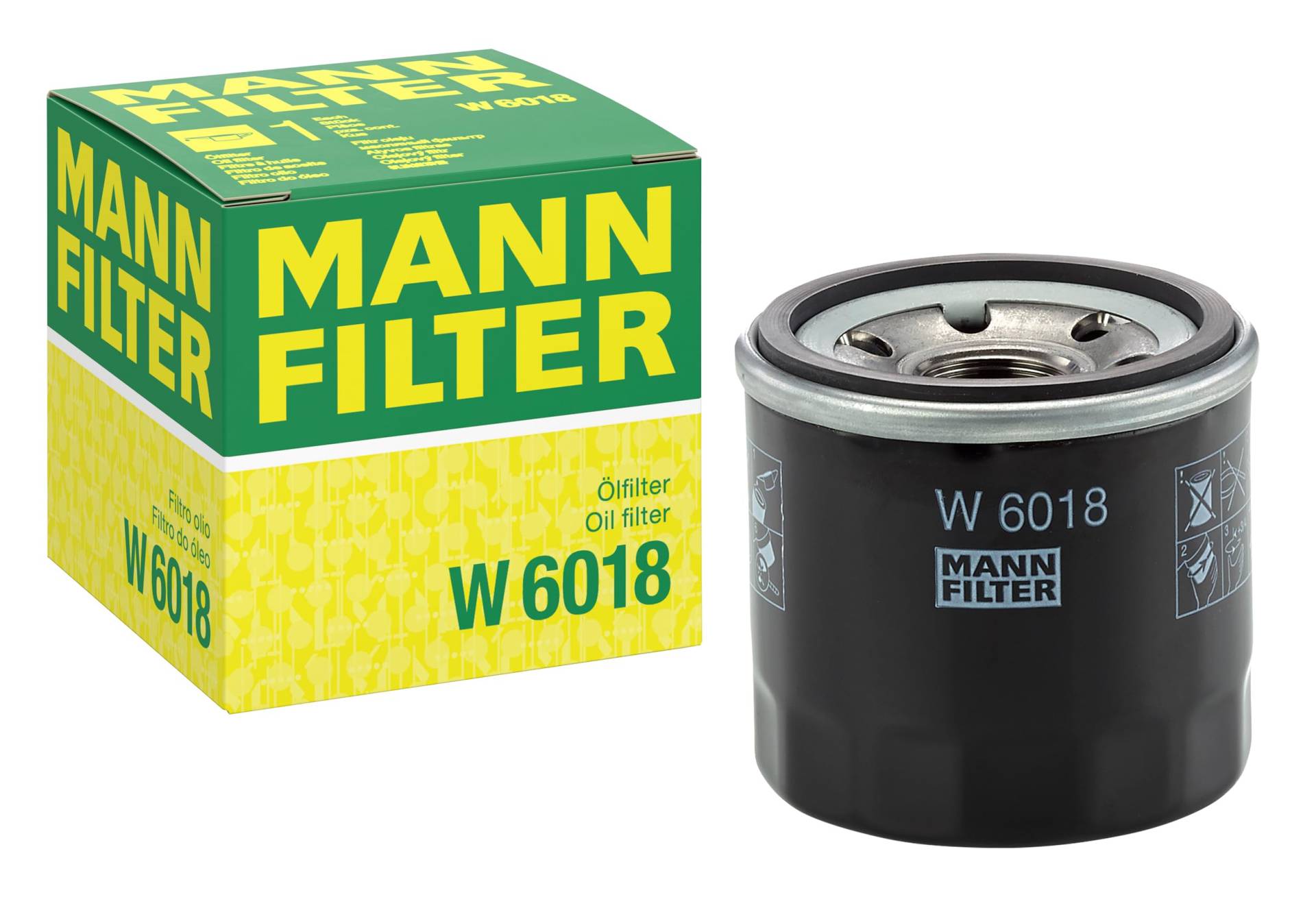 MANN-FILTER W 6018 Ölfilter - für Pkw + Transporter MANN-FILTER W 6018 Ölfilter - für Pkw + Transporter von MANN-FILTER