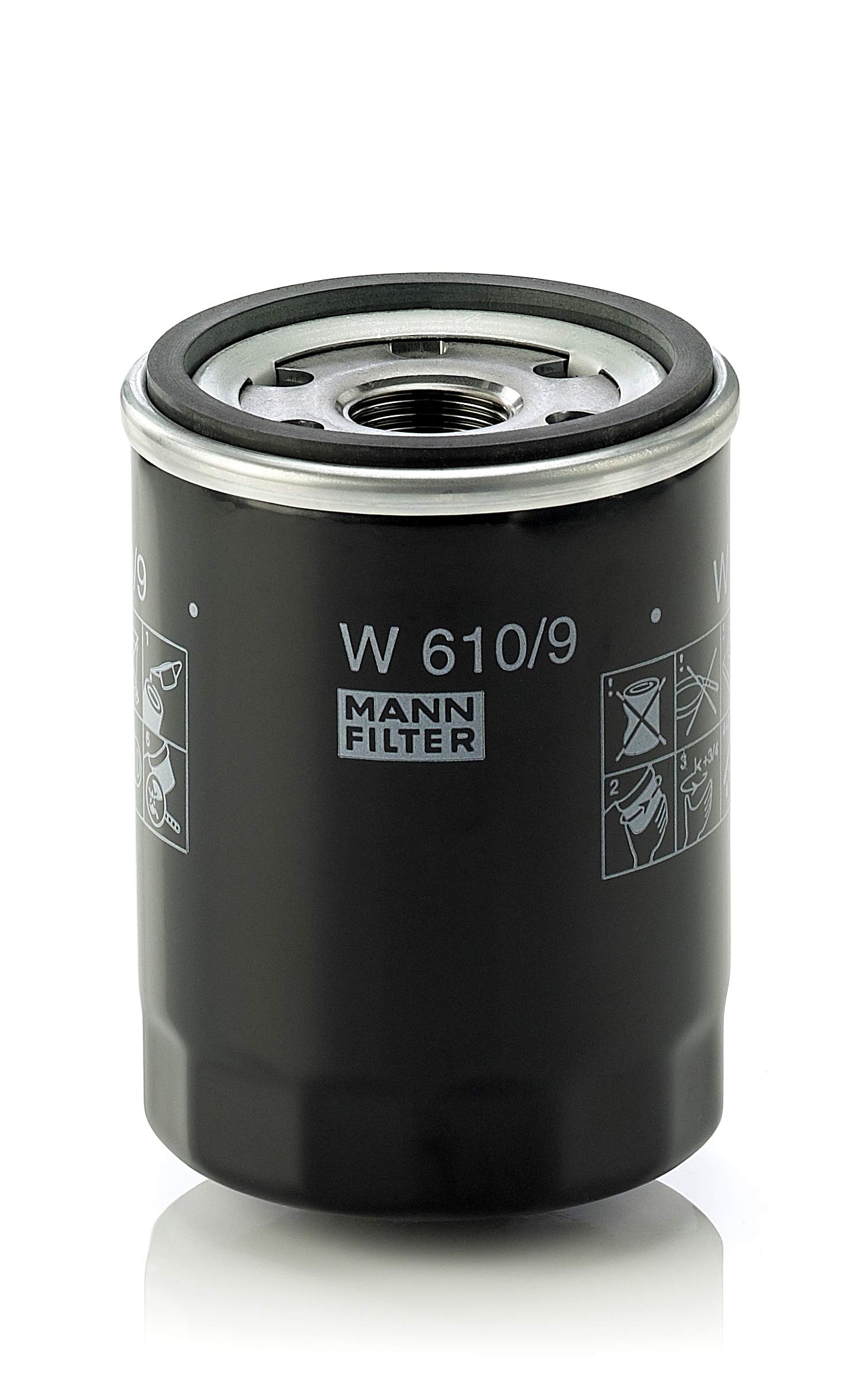 MANN-FILTER W 610/9 - Schmierölwechselfilter Ölfilter – Für PKW MANN-FILTER W 610/9 - Schmierölwechselfilter Ölfilter – Für PKW von MANN-FILTER