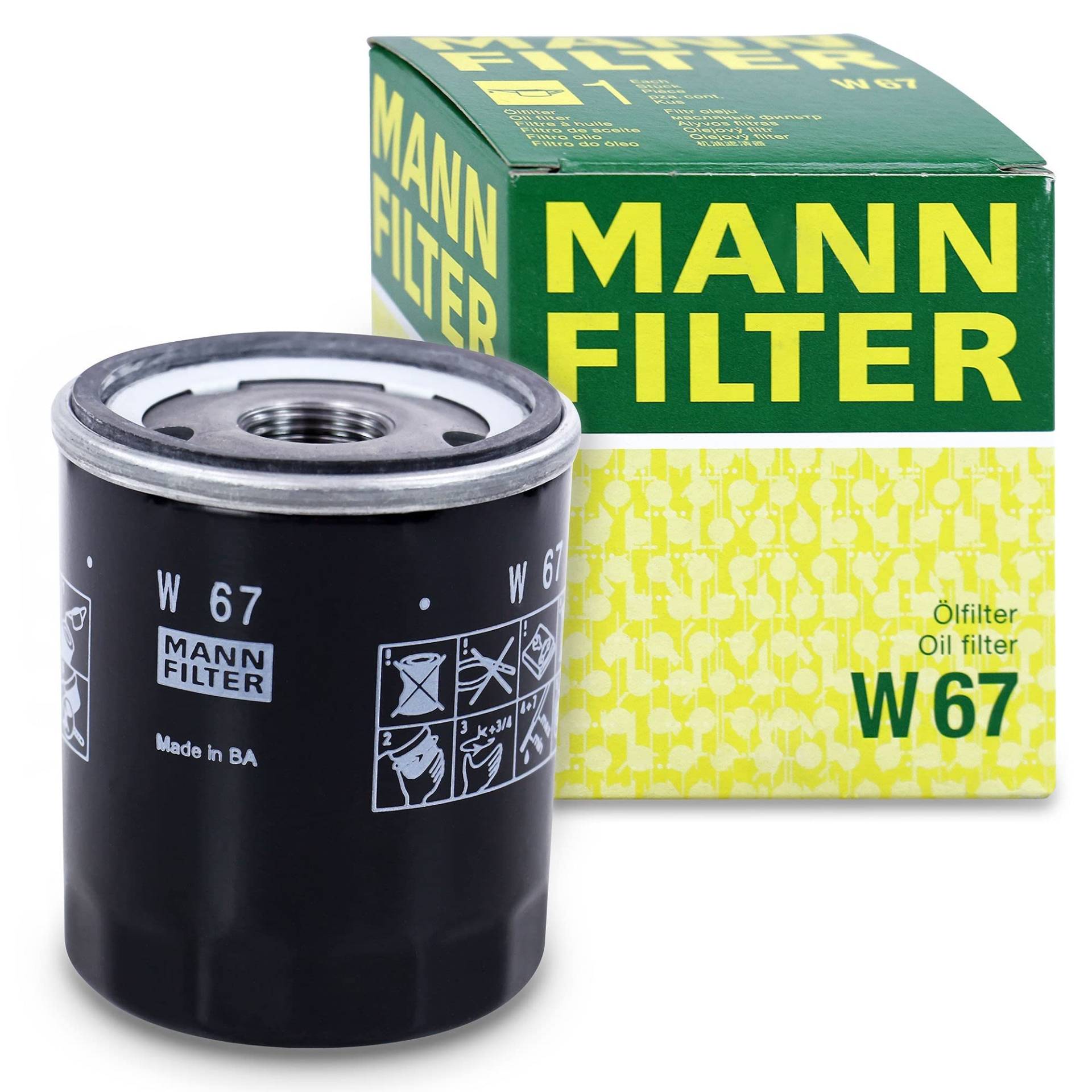 MANN-FILTER W 67 Ölfilter – Für PKW MANN-FILTER W 67 Ölfilter – Für PKW von MANN-FILTER