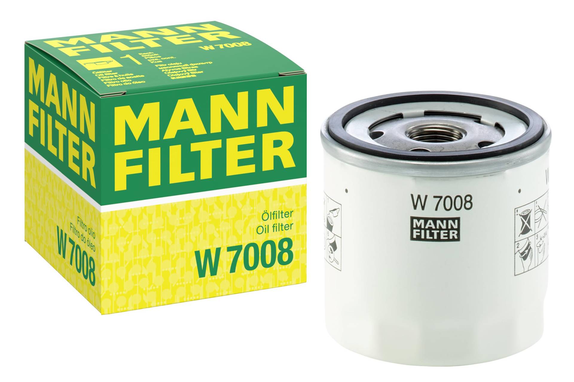 MANN-FILTER W 7008 Ölfilter – Für PKW und Nutzfahrzeuge MANN-FILTER W 7008 Ölfilter – Für PKW und Nutzfahrzeuge von MANN-FILTER