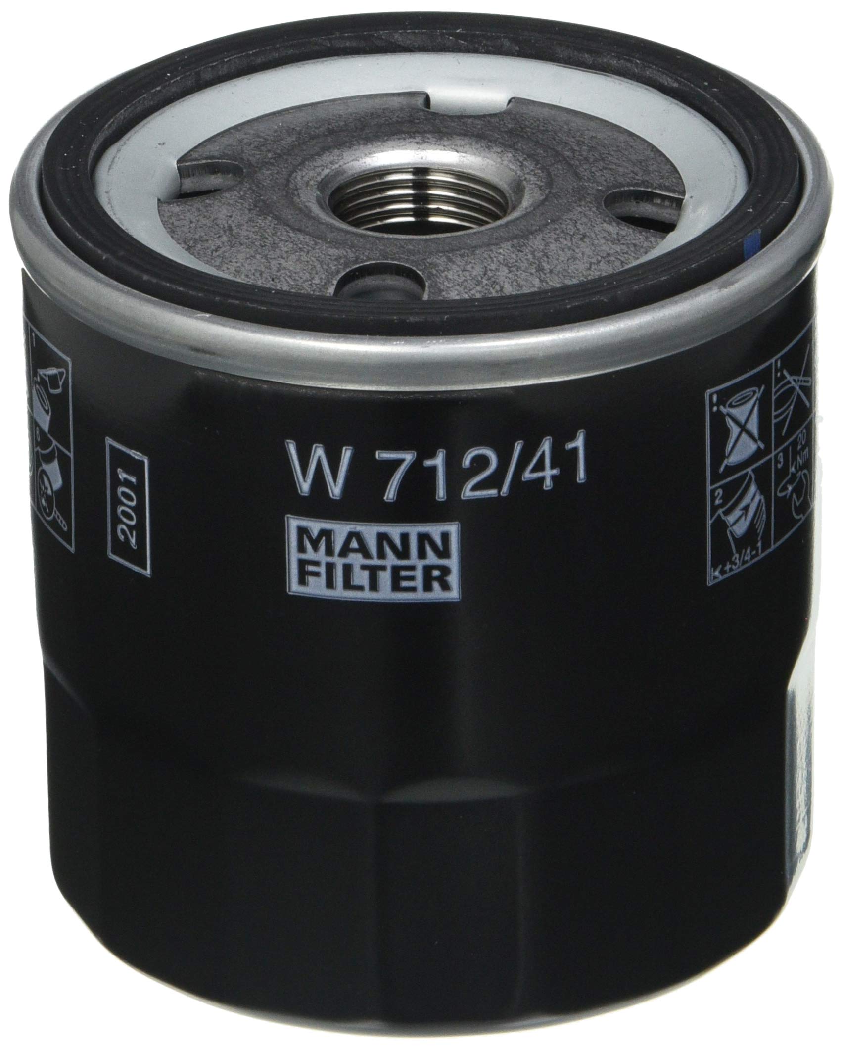 MANN-FILTER W 712/41 Ölfilter – Für PKW von MANN-FILTER