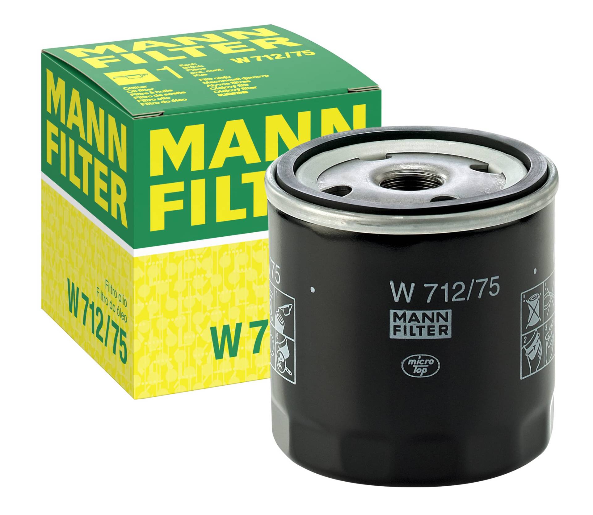 MANN-FILTER W 712/75 Ölfilter – Für PKW MANN-FILTER W 712/75 Ölfilter – Für PKW von MANN-FILTER