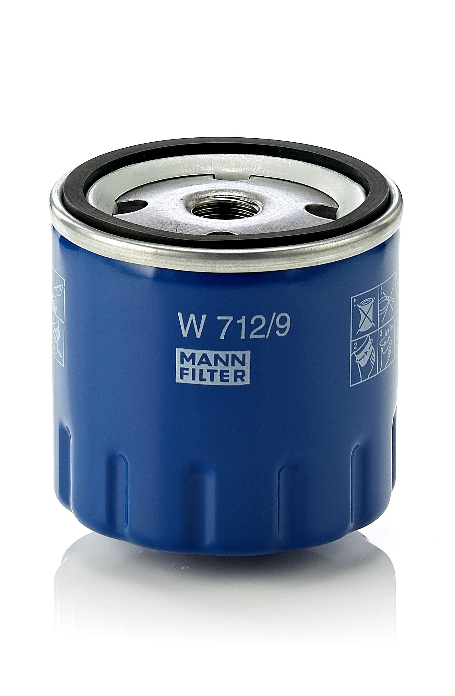 MANN-FILTER W 712/9 Ölfilter – Für PKW von MANN-FILTER