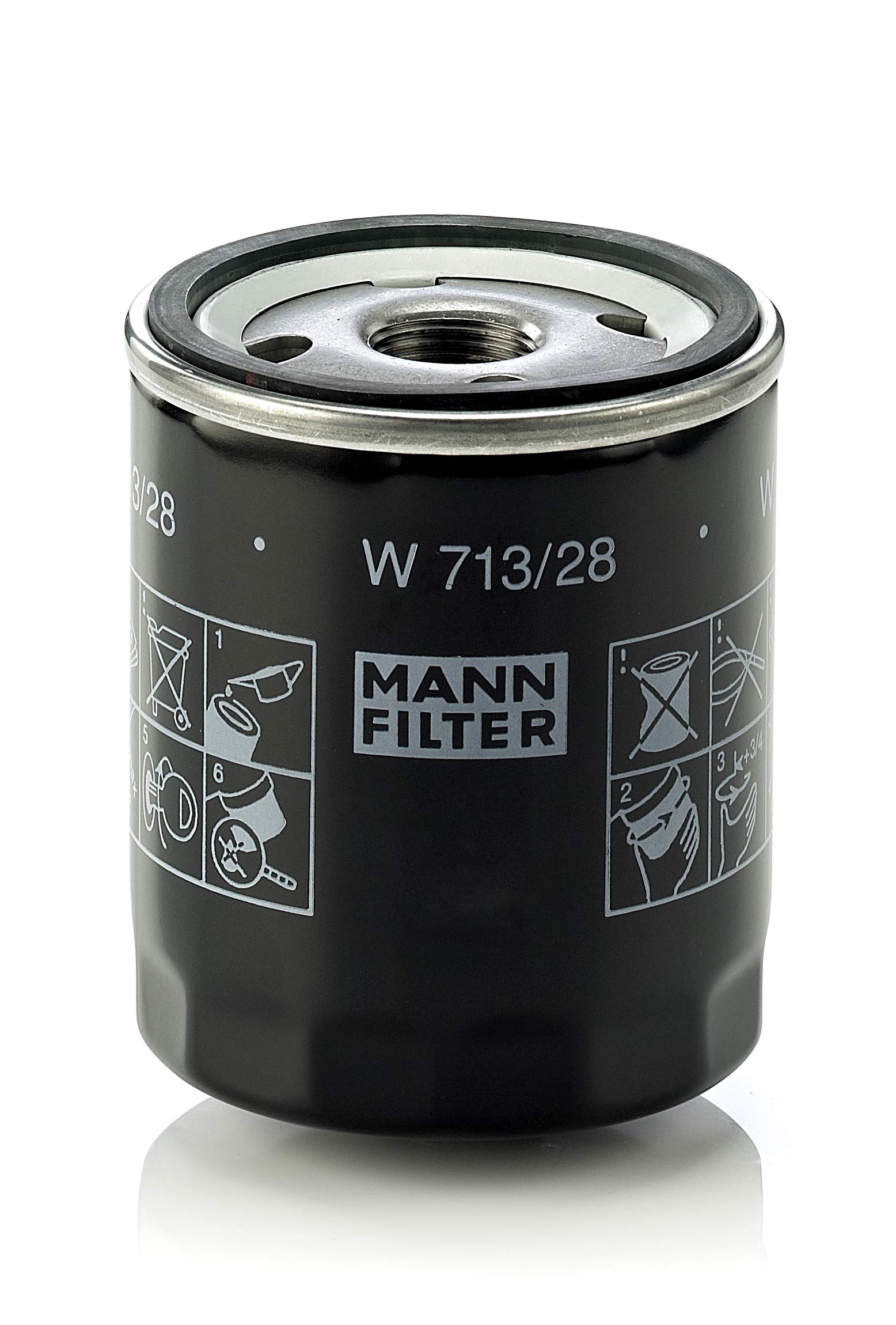 MANN-FILTER W 713/28 - Schmierölwechselfilter Ölfilter – Für PKW MANN-FILTER W 713/28 - Schmierölwechselfilter Ölfilter – Für PKW von MANN-FILTER