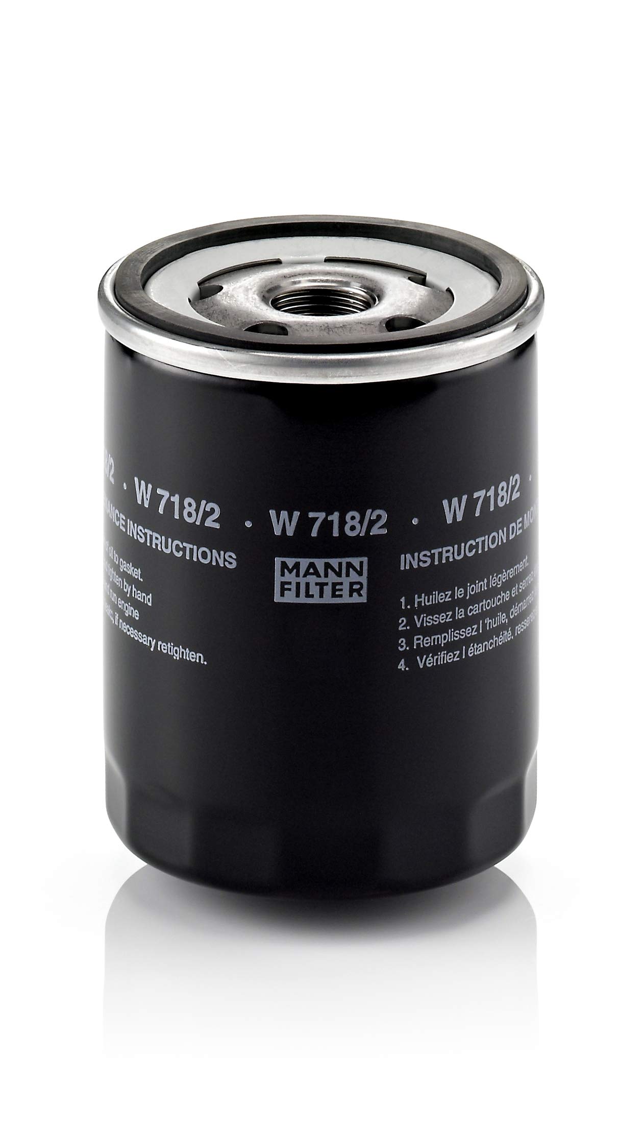 MANN-FILTER W 718/2 - Schmierölwechselfilter Ölfilter – Für PKW MANN-FILTER W 718/2 - Schmierölwechselfilter Ölfilter – Für PKW von MANN-FILTER