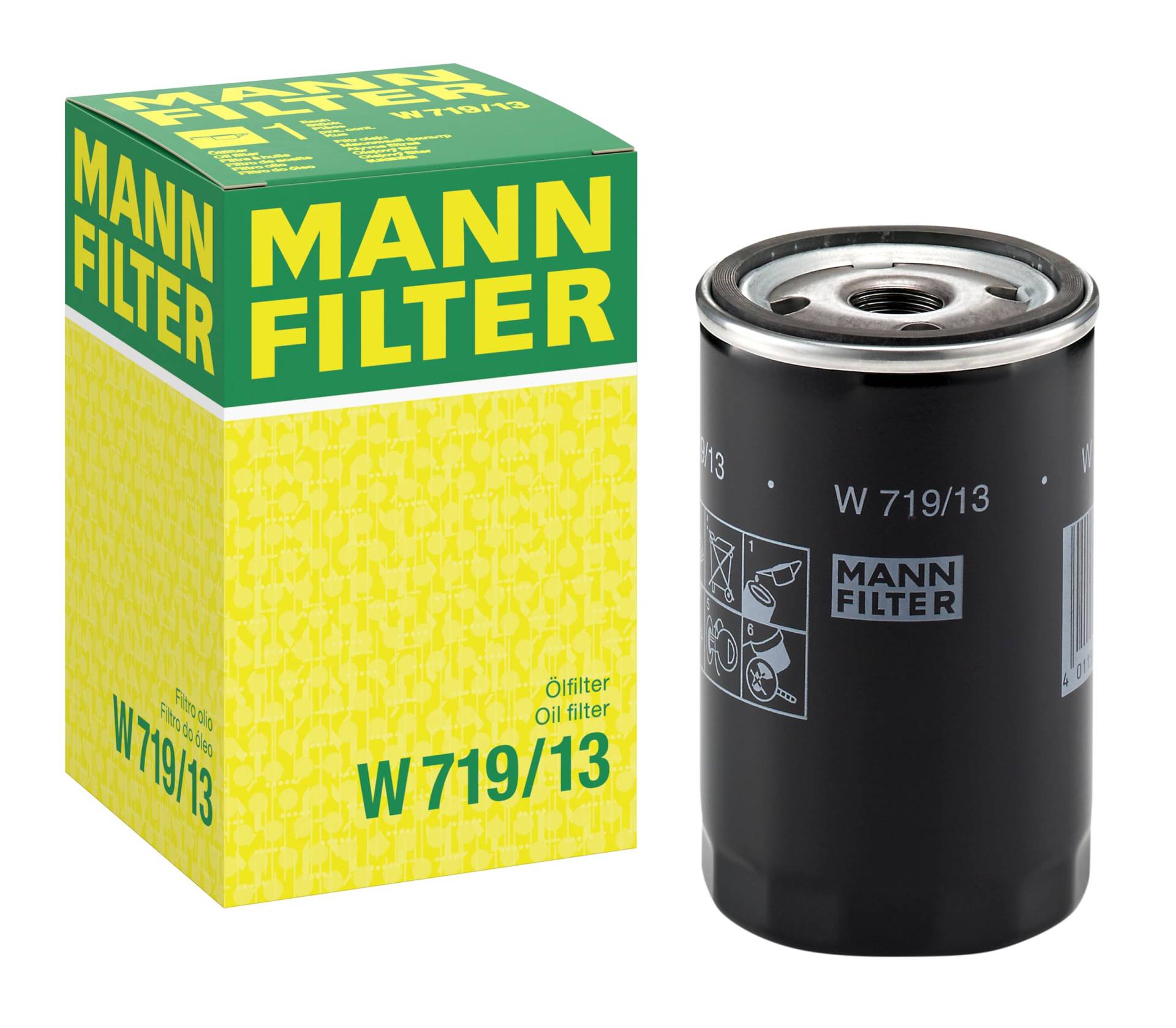 MANN-FILTER W 719/13 Ölfilter – Für PKW MANN-FILTER W 719/13 Ölfilter – Für PKW von MANN-FILTER