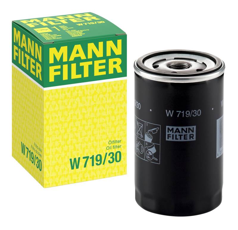 MANN-FILTER W 719/30 Ölfilter – Für PKW und Nutzfahrzeuge von MANN-FILTER