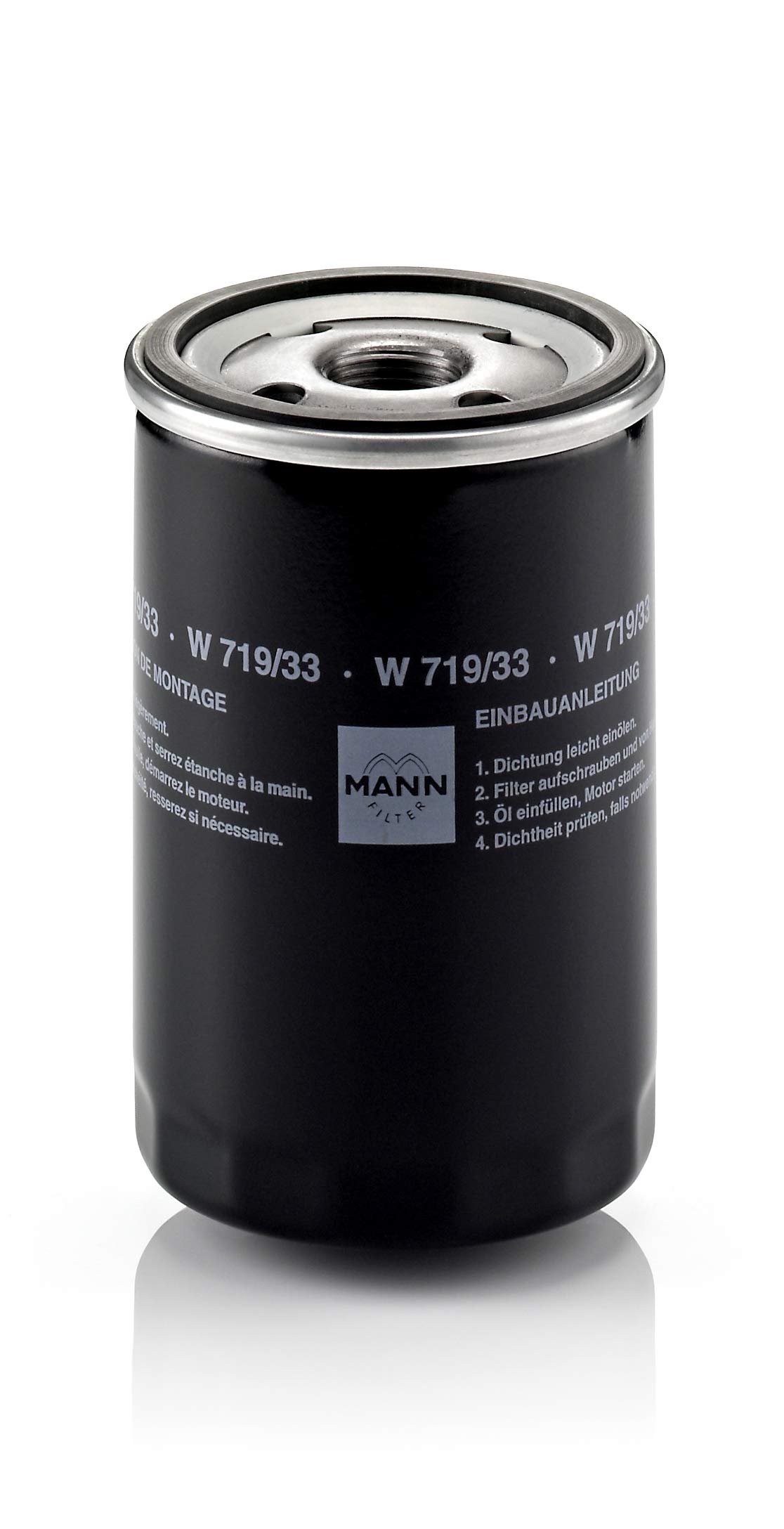 MANN-FILTER W 719/33 Ölfilter – Für PKW von MANN-FILTER
