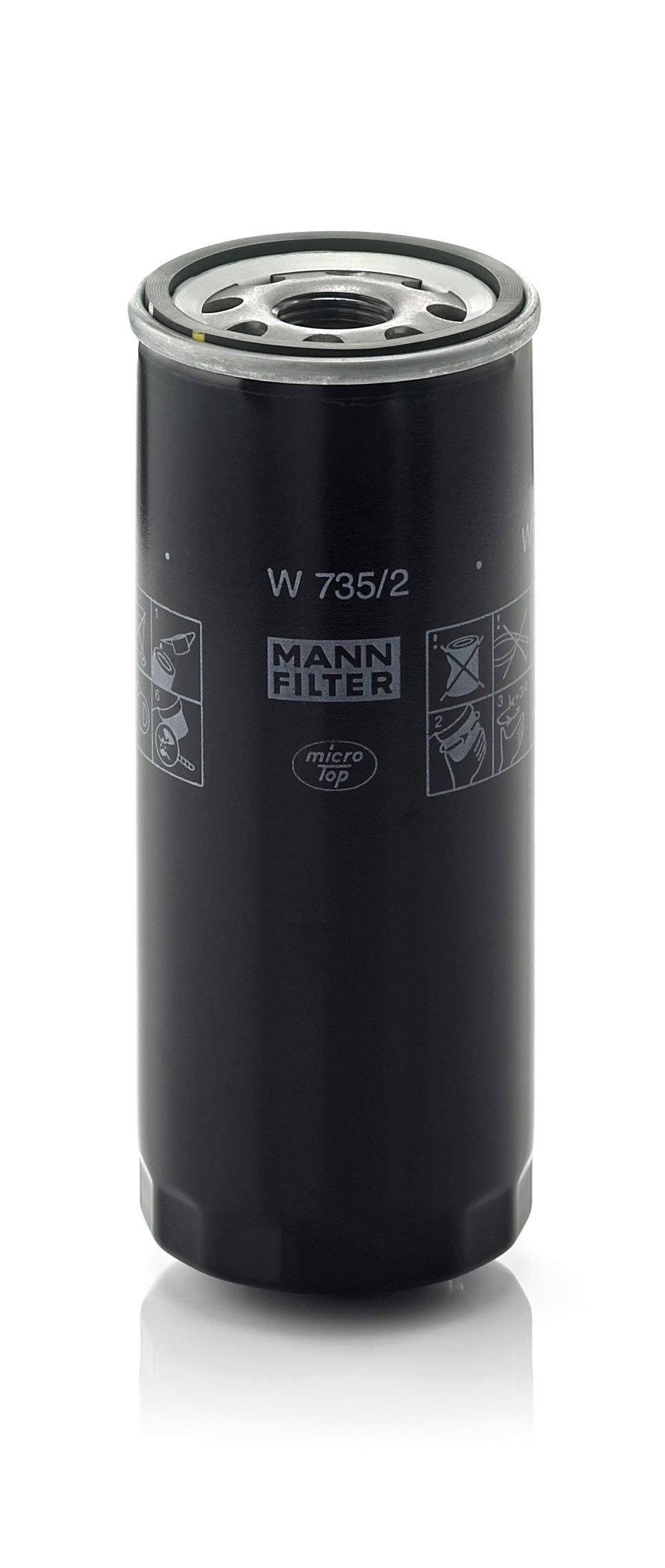 MANN-FILTER W 735/2 - Schmierölwechselfilter Ölfilter – Für PKW MANN-FILTER W 735/2 - Schmierölwechselfilter Ölfilter – Für PKW von MANN-FILTER