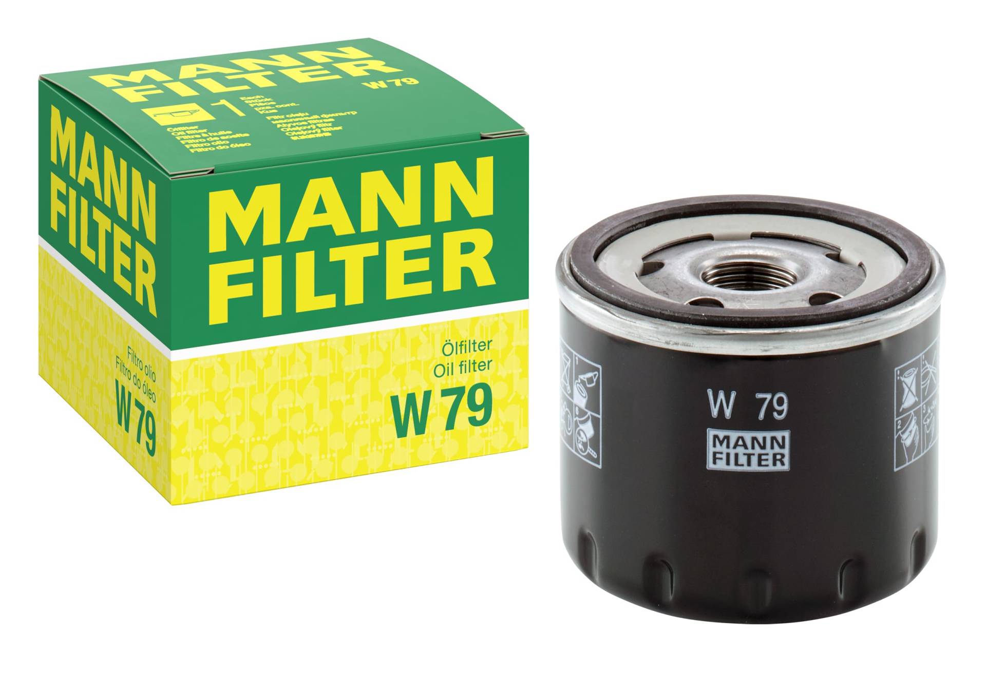 MANN-FILTER W 79 Ölfilter – Für PKW von MANN-FILTER