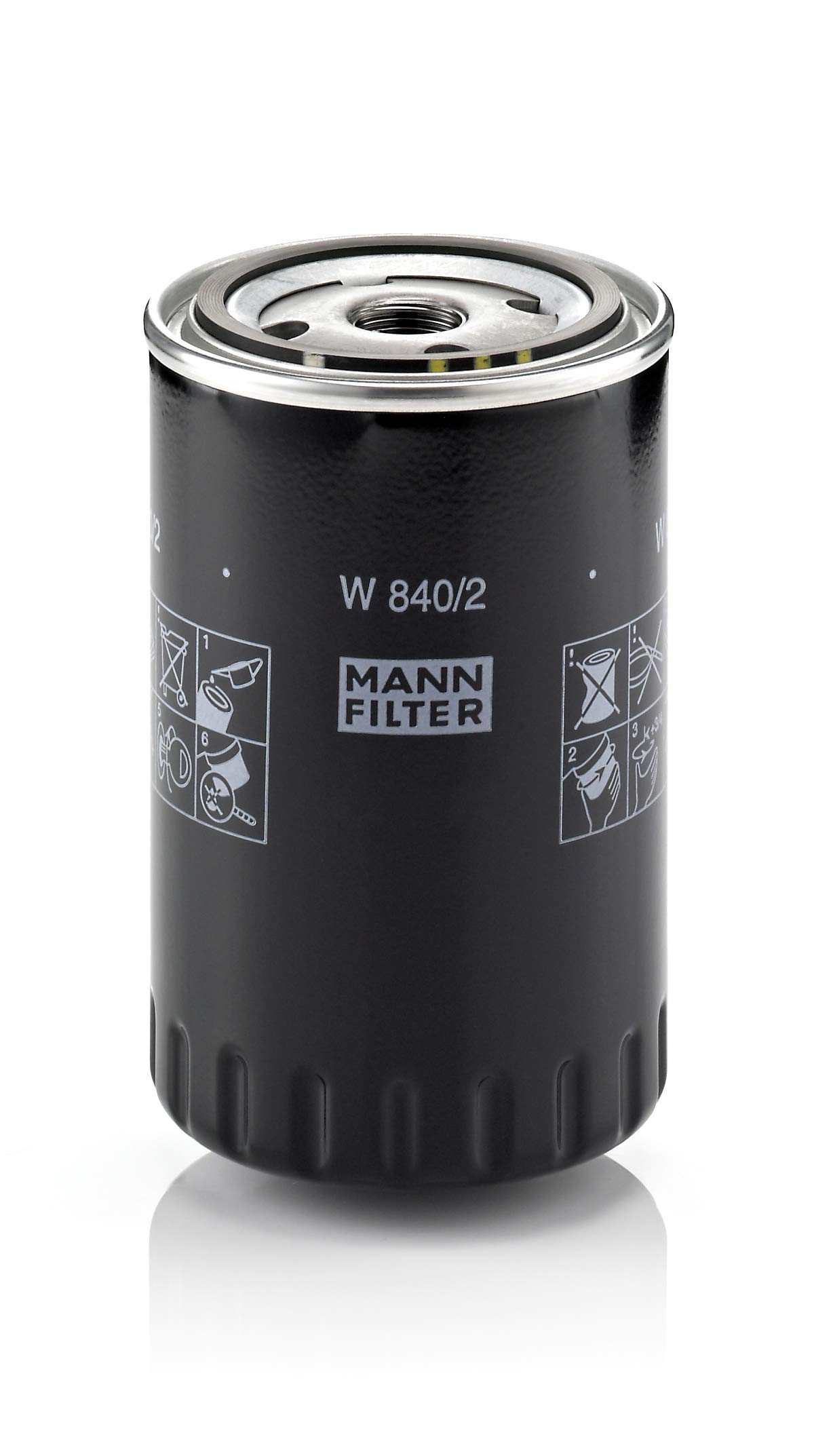 MANN-FILTER W 840/2 Schmierölwechselfilter – Für PKW MANN-FILTER W 840/2 Schmierölwechselfilter – Für PKW von MANN-FILTER