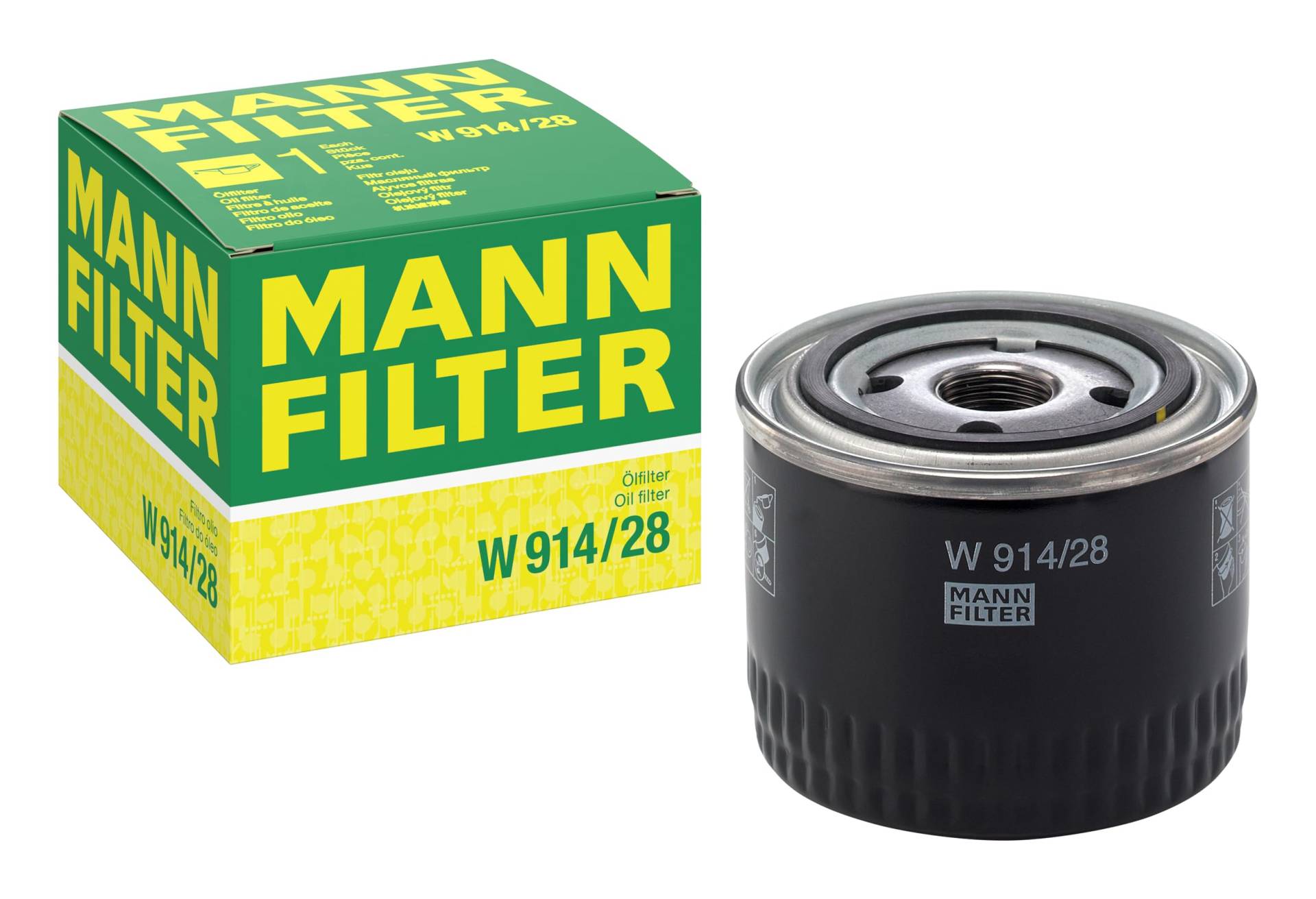 MANN-FILTER W 914/28 Ölfilter – Für PKW MANN-FILTER W 914/28 Ölfilter – Für PKW von MANN-FILTER
