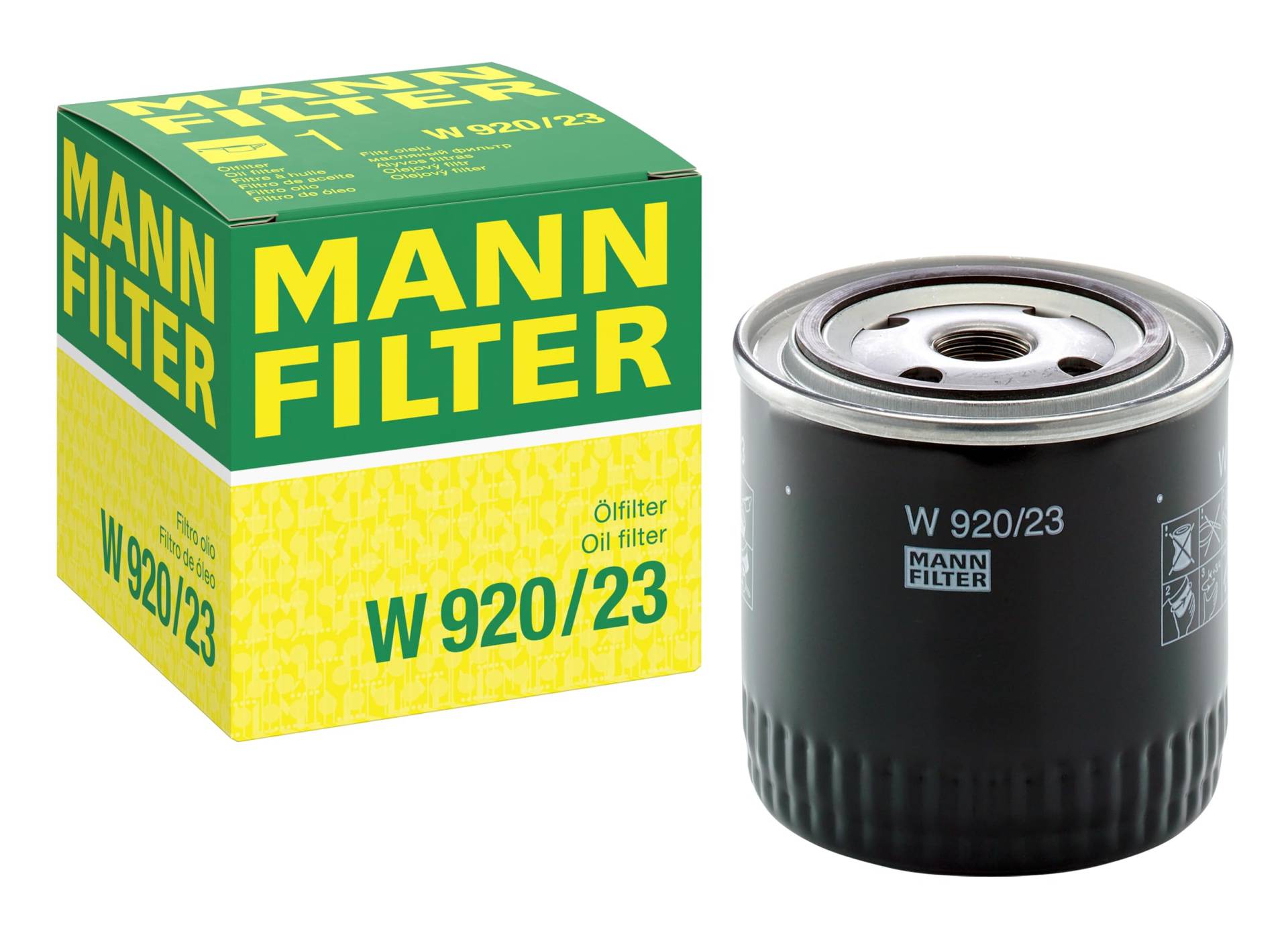 MANN-FILTER W 920/23 Ölfilter – Für Nutzfahrzeuge von MANN-FILTER