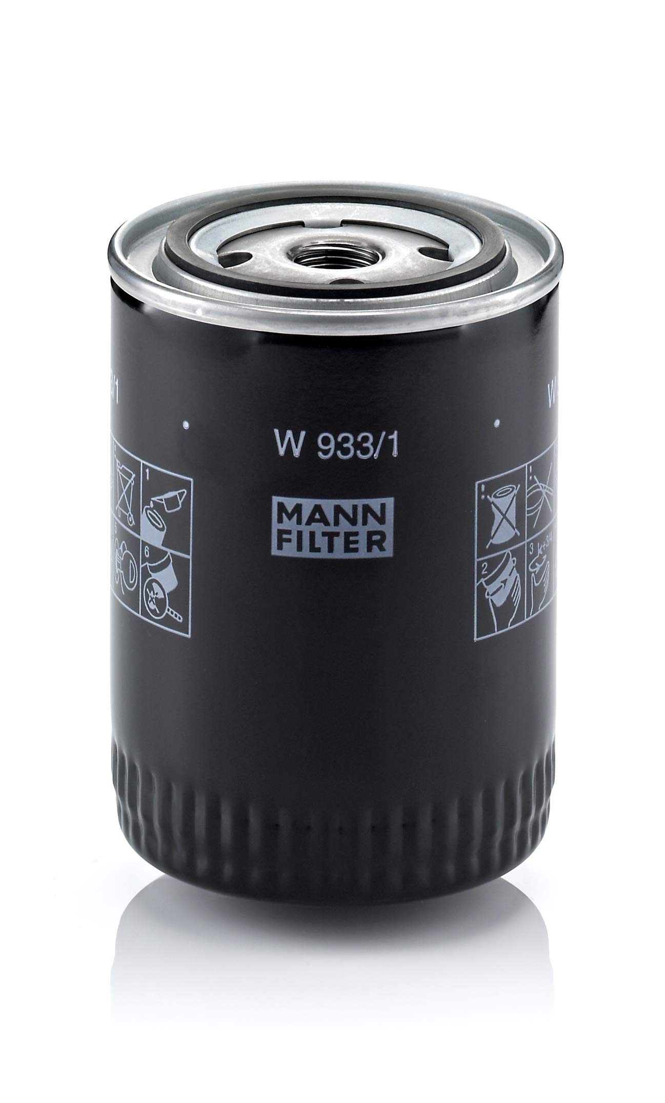 MANN-FILTER W 933/1 Ölfilter – Für PKW von MANN-FILTER