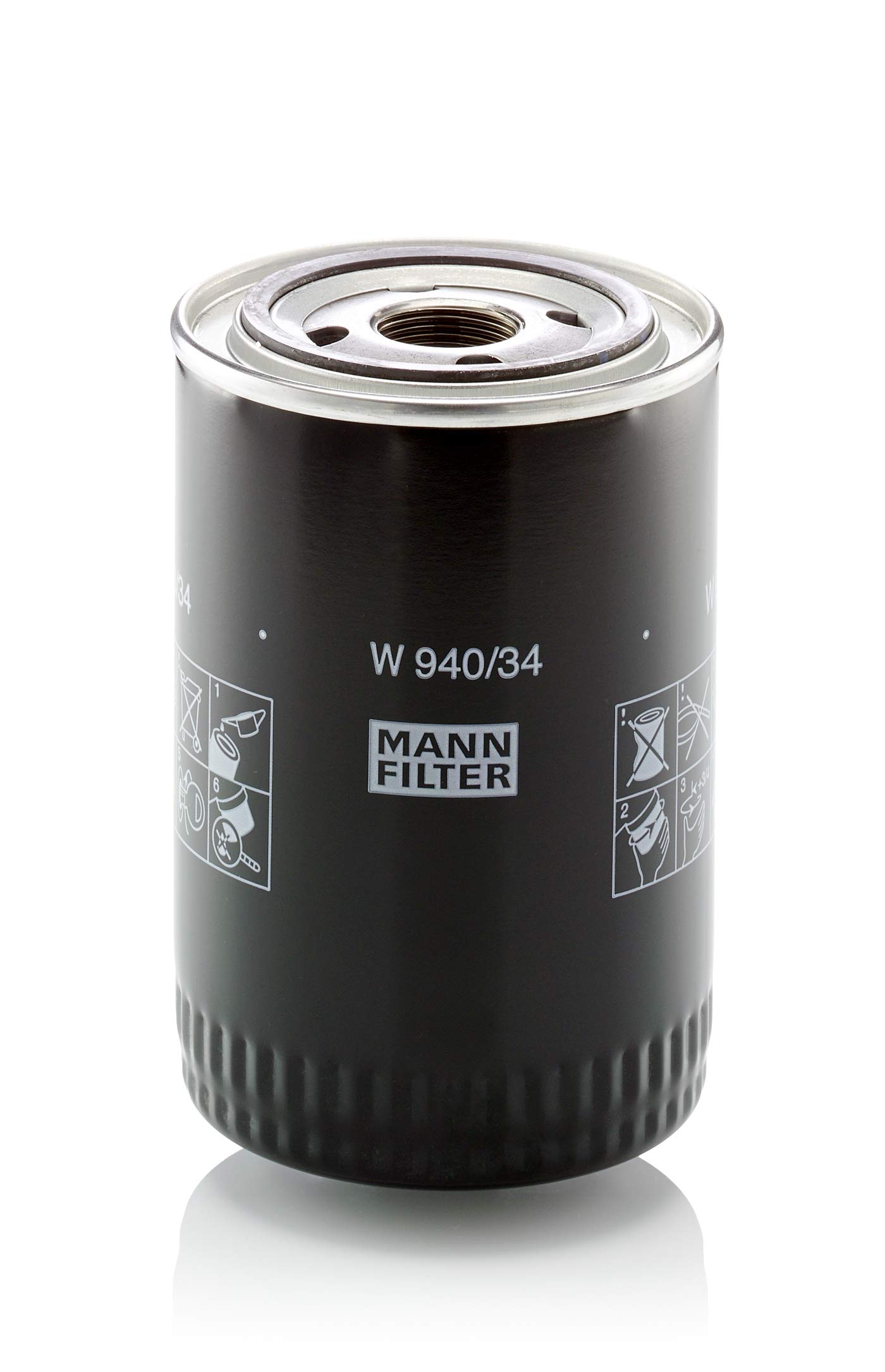 MANN-FILTER W 940/34 Ölfilter – Für PKW und Nutzfahrzeuge MANN-FILTER W 940/34 Ölfilter – Für PKW und Nutzfahrzeuge von MANN-FILTER