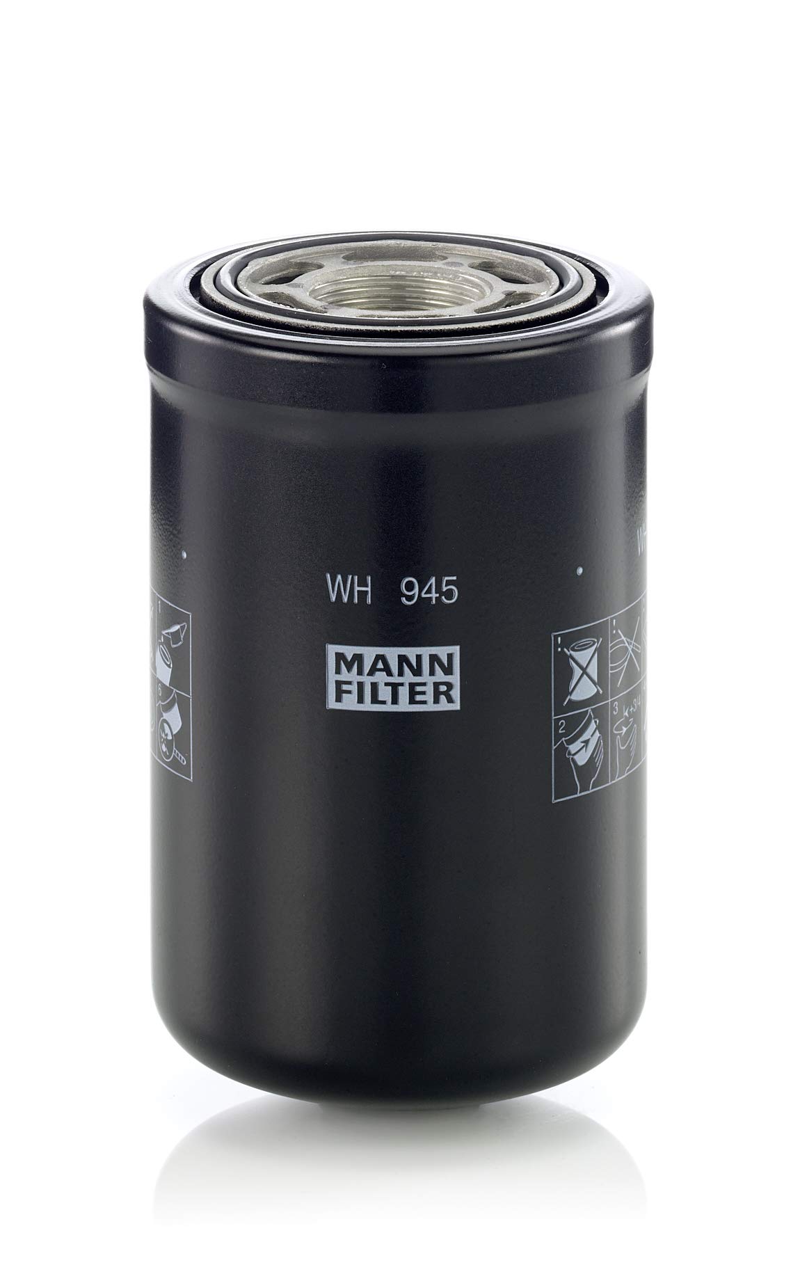 MANN-FILTER WH 945 Hydraulikfilter – Für Industrie, Land- und Baumaschinen MANN-FILTER WH 945 Hydraulikfilter – Für Industrie, Land- und Baumaschinen von MANN-FILTER