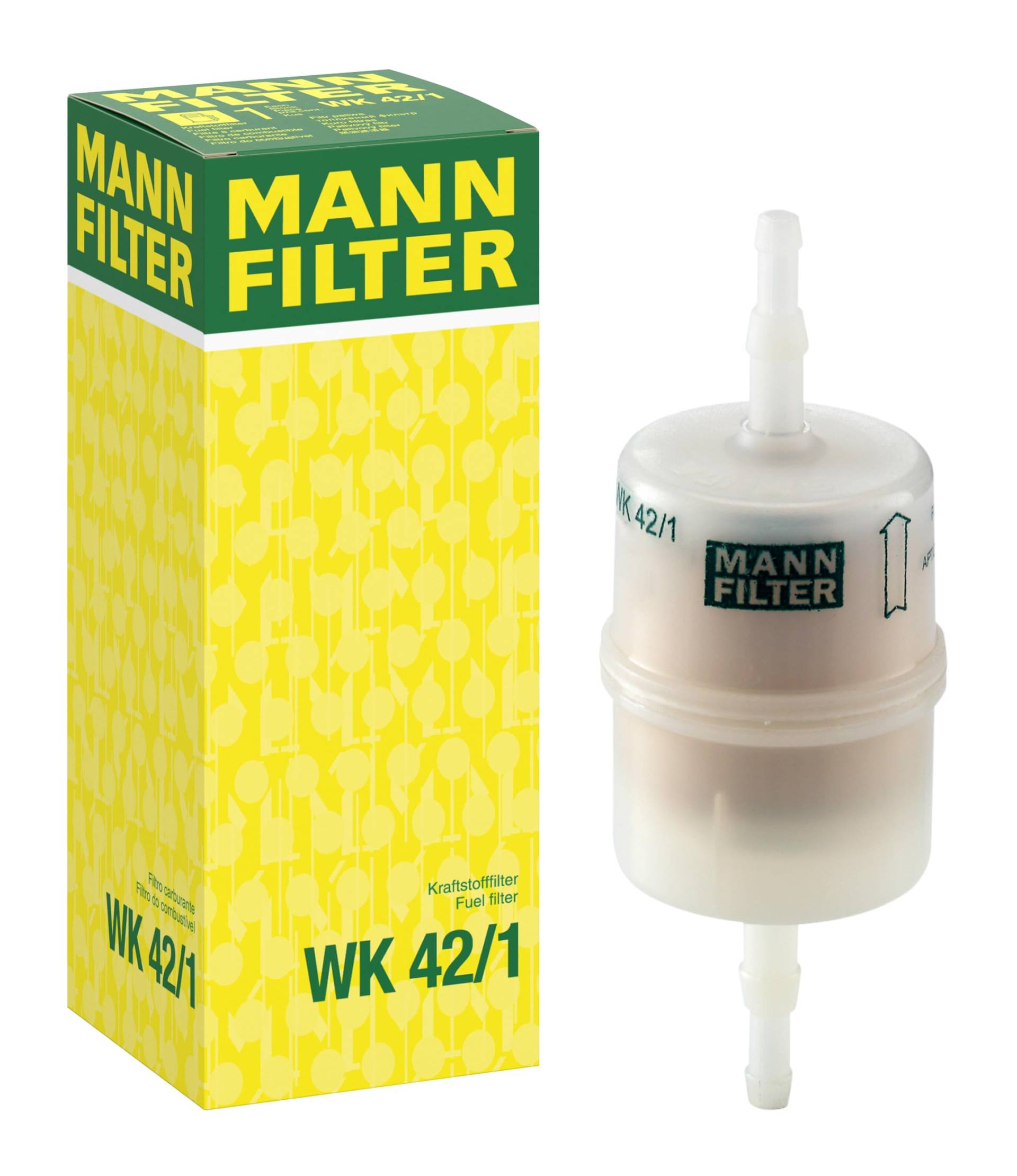 MANN-FILTER WK 42/1 Kraftstofffilter – Für PKW von MANN-FILTER