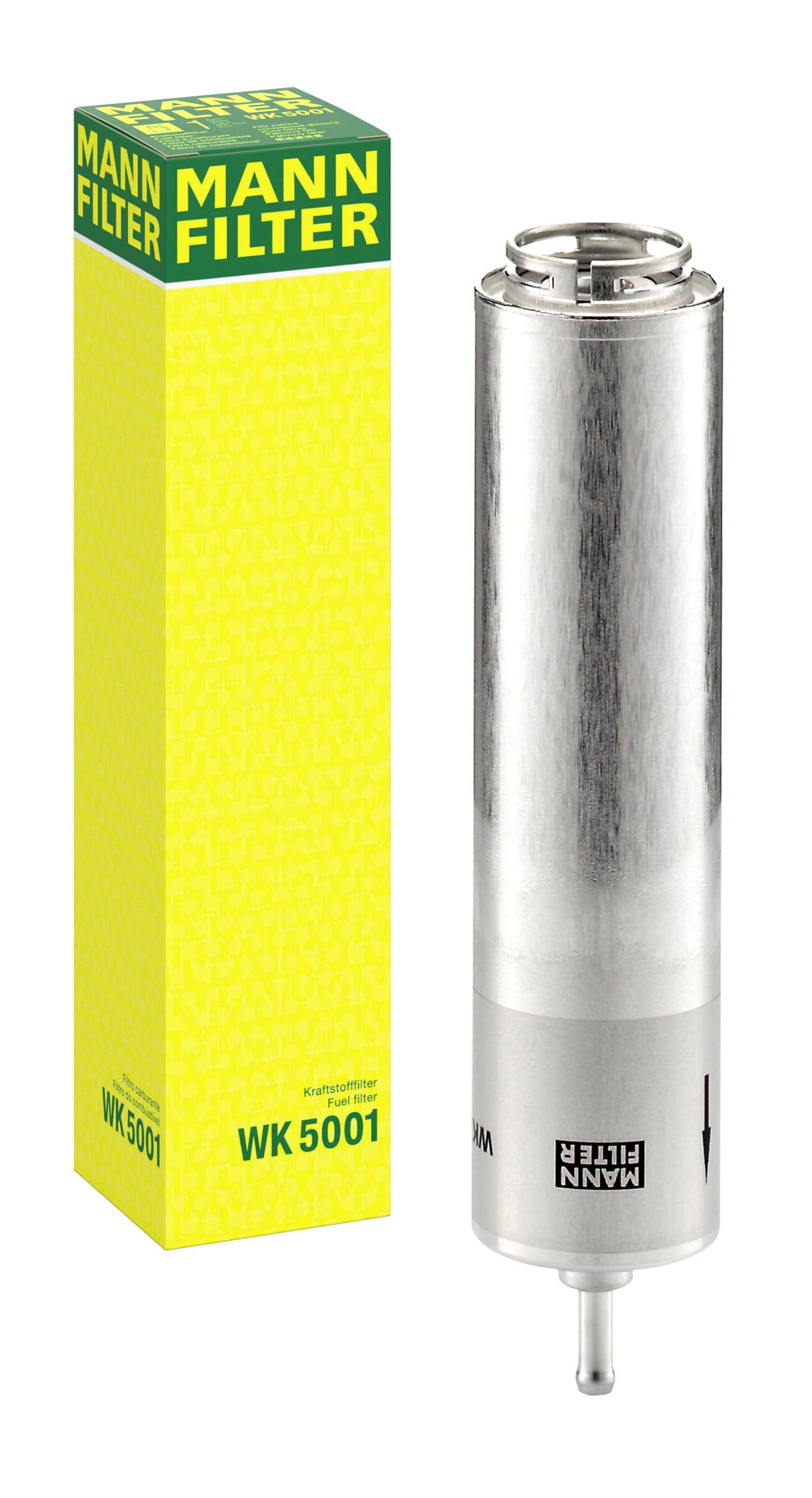 MANN-FILTER WK 5001 Kraftstofffilter – Für PKW MANN-FILTER WK 5001 Kraftstofffilter – Für PKW von MANN-FILTER