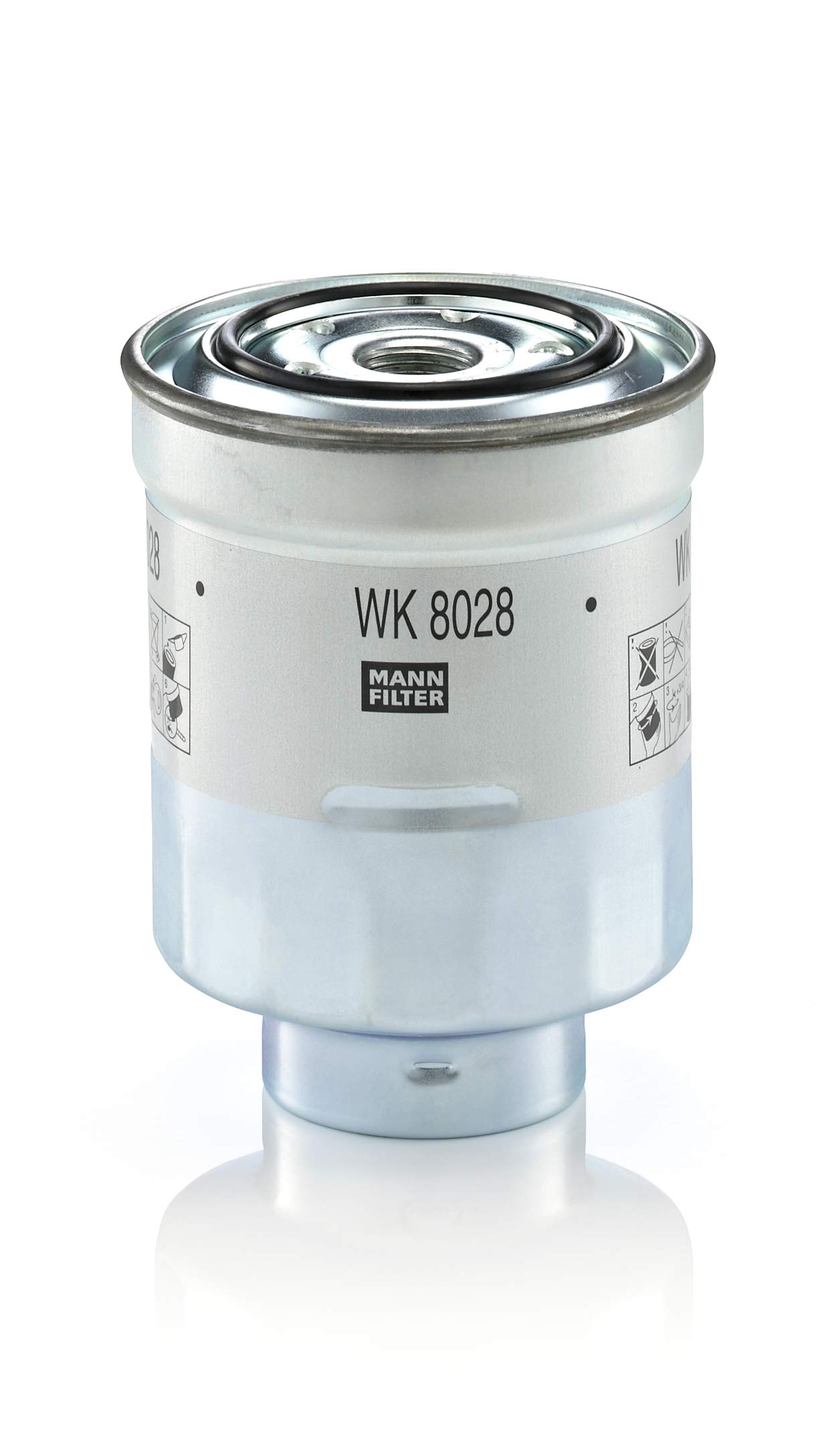 MANN-FILTER WK 8028 Z Kraftstofffilter – Kraftstofffilter Satz mit Dichtung / Dichtungssatz – Für PKW MANN-FILTER WK 8028 Z Kraftstofffilter – Kraftstofffilter Satz mit Dichtung / Dichtungssatz – Für PKW von MANN-FILTER