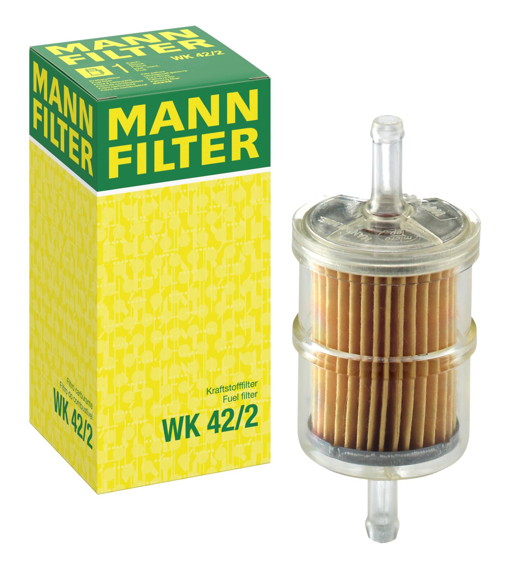 MANN-FILTER WK 42/2 Kraftstofffilter – Für PKW von MANN-FILTER