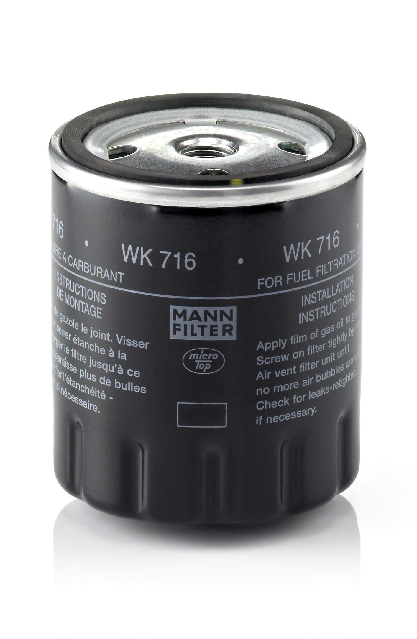 MANN-FILTER WK 716 Kraftstofffilter – Für Nutzfahrzeuge von MANN-FILTER