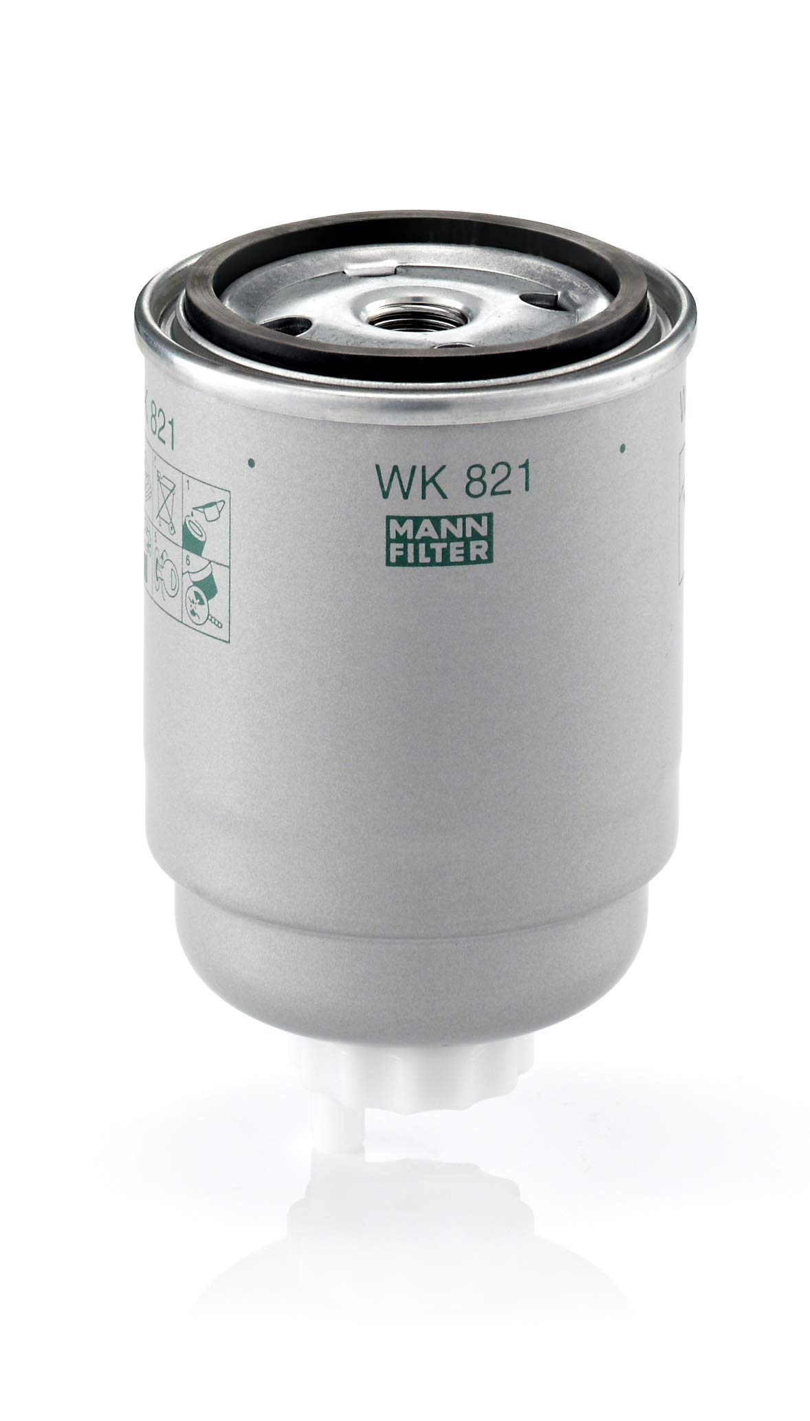 MANN-FILTER WK 821 Kraftstofffilter – Für PKW MANN-FILTER WK 821 Kraftstofffilter – Für PKW von MANN-FILTER