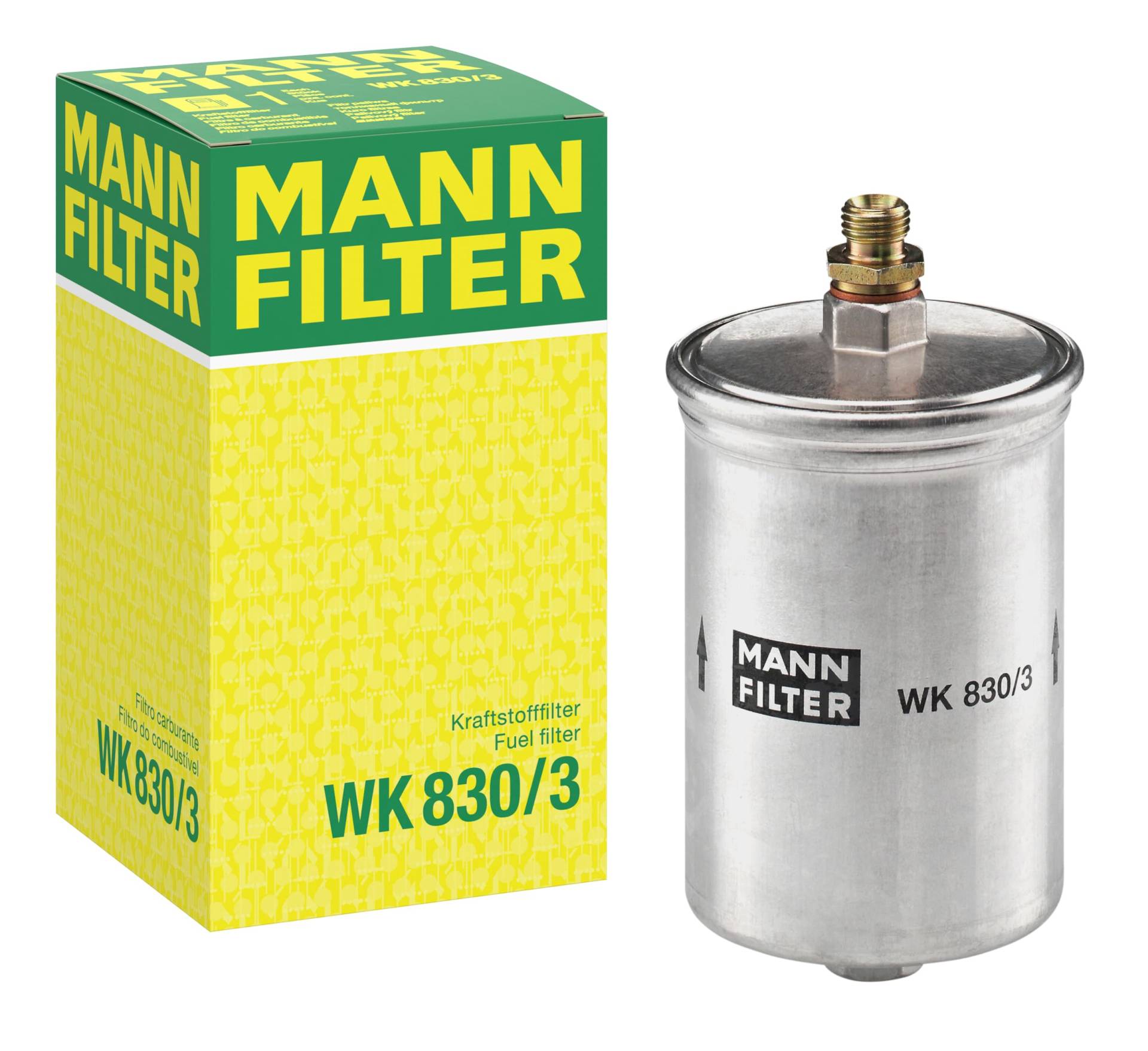 MANN-FILTER WK 830/3 Kraftstofffilter – Für PKW MANN-FILTER WK 830/3 Kraftstofffilter – Für PKW von MANN-FILTER