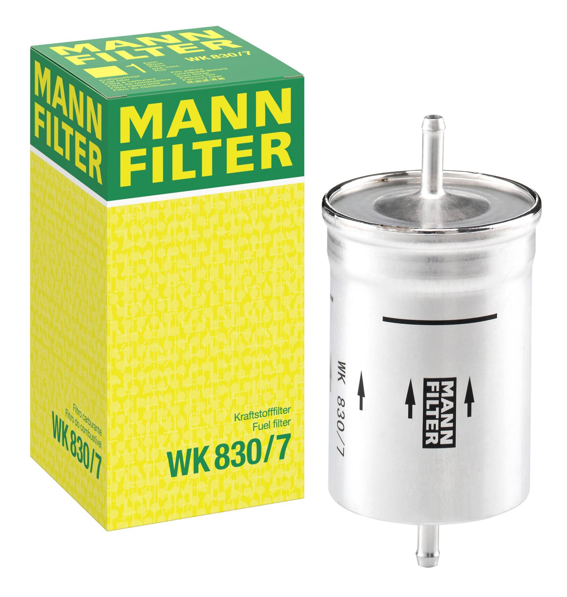 MANN-FILTER WK 830/7 Kraftstofffilter – Für PKW von MANN-FILTER